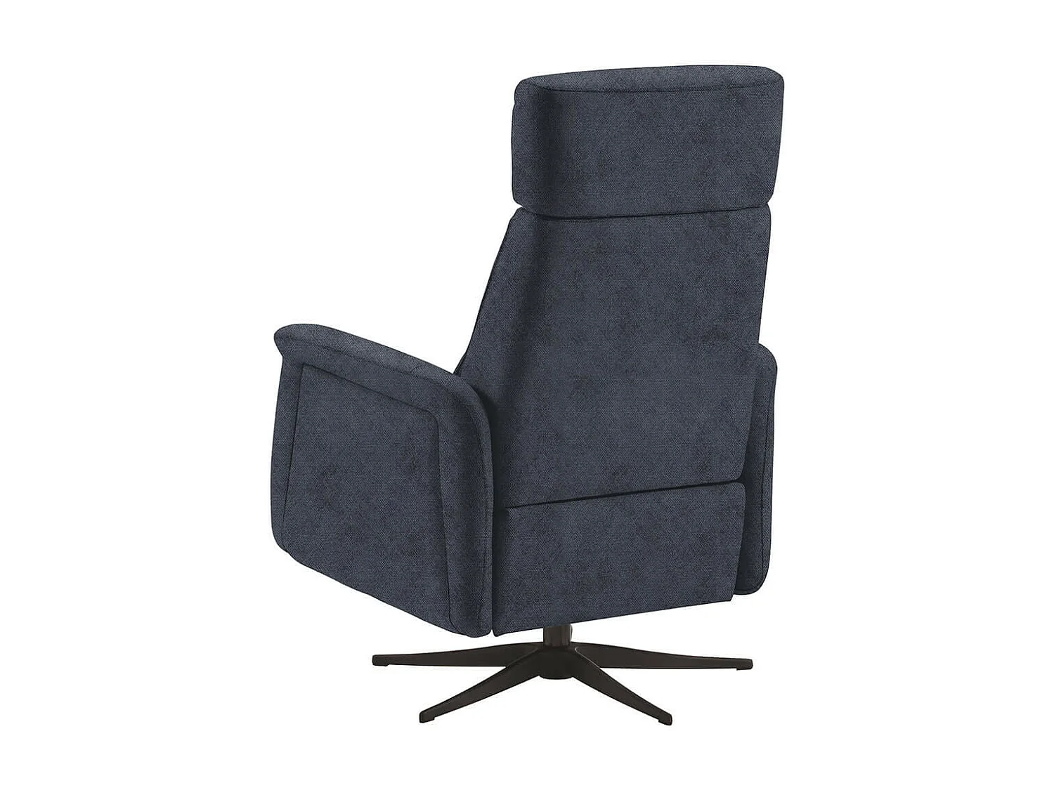NAZARE - Fauteuil Relax Electrique Microfibre Bleu