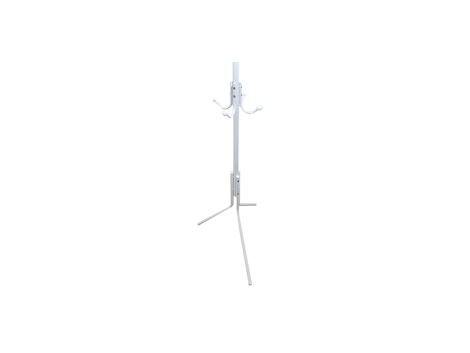 LIVIA - Garderobenständer auf Metallfuß - 3 Ebenen 12 Haken - Höhe 182 cm