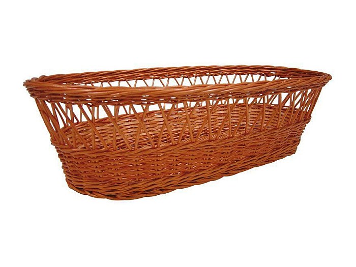 Cestino In Vimini Portabottiglie Per 6 Bottiglie - Fatto A Mano, Decorativo, 40x30x30 Cm