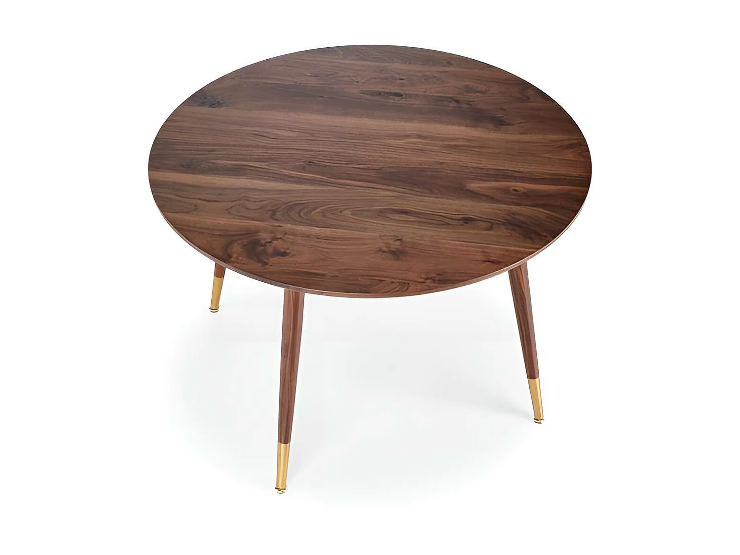 Esstisch Domenica (O100)/MDF/Rund/Braun