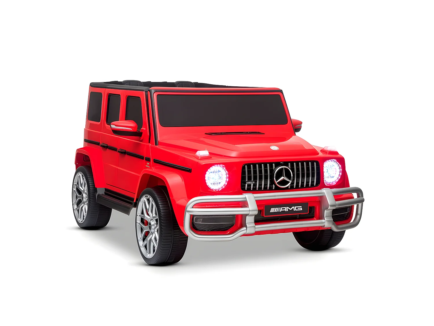 Voiture Electrique 4x4 Mercedes AMG - 2 places - 2x 45W, Marche AV/AR, Phares et Système audio