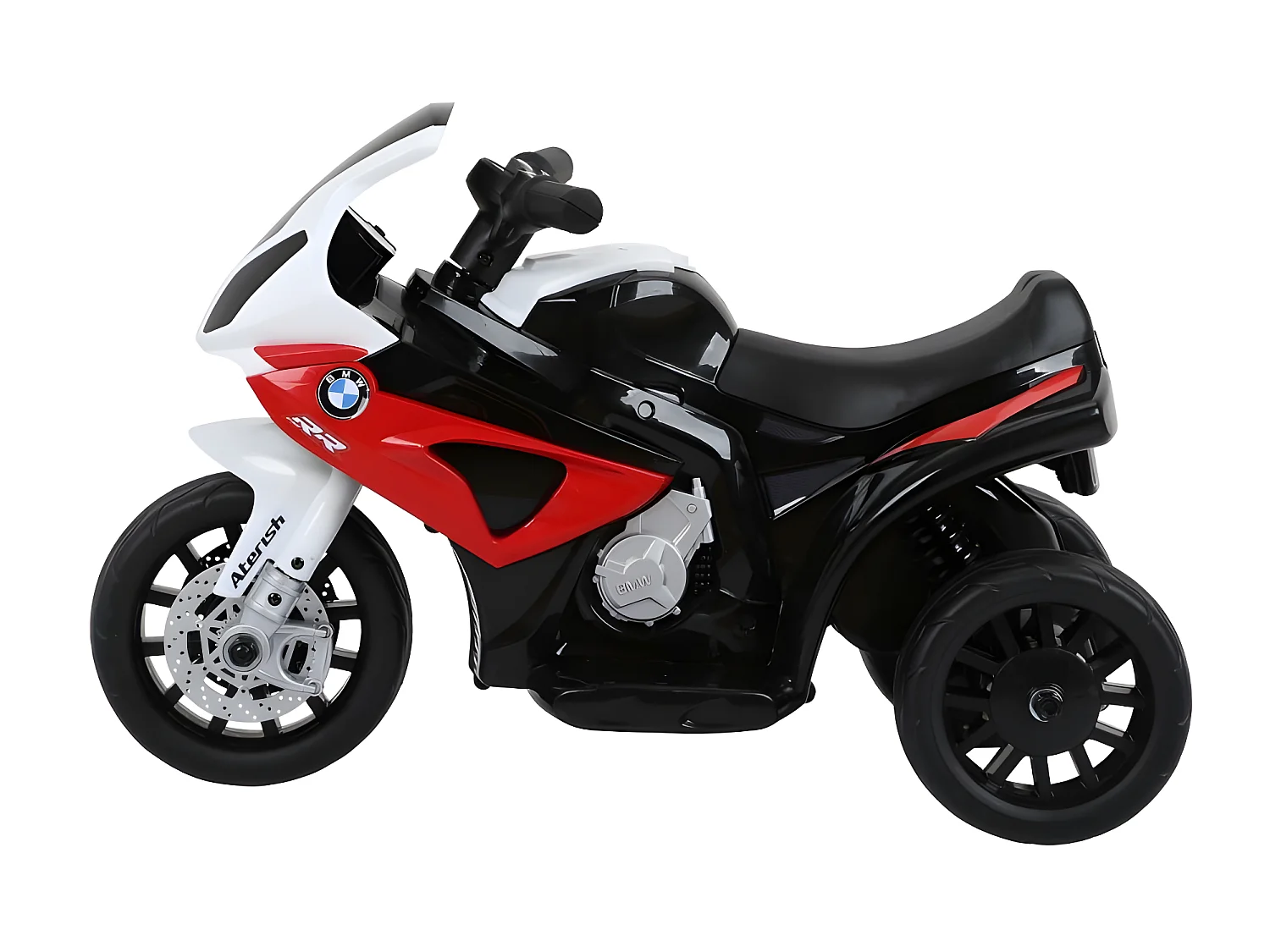Moto Electrique BMW S1000, 25W pour Enfant, 3 Roues, Système Audio et Phares Fonctionnels