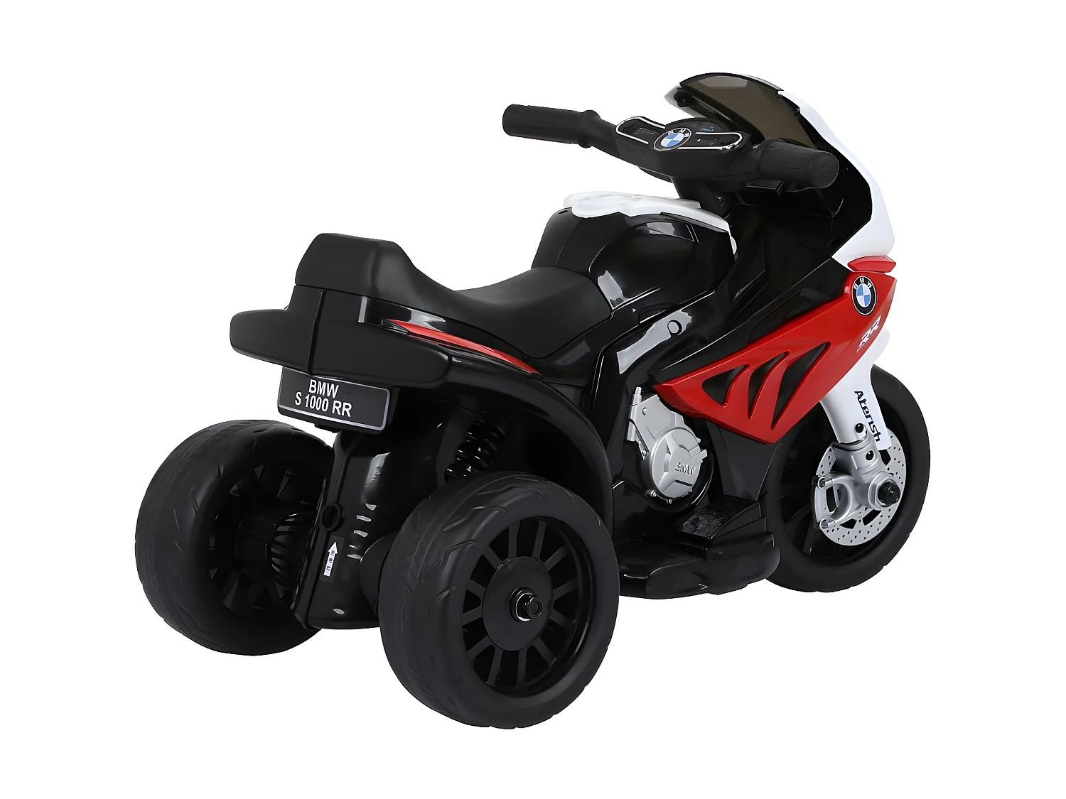 Moto Electrique BMW S1000, 25W pour Enfant, 3 Roues, Système Audio et Phares Fonctionnels