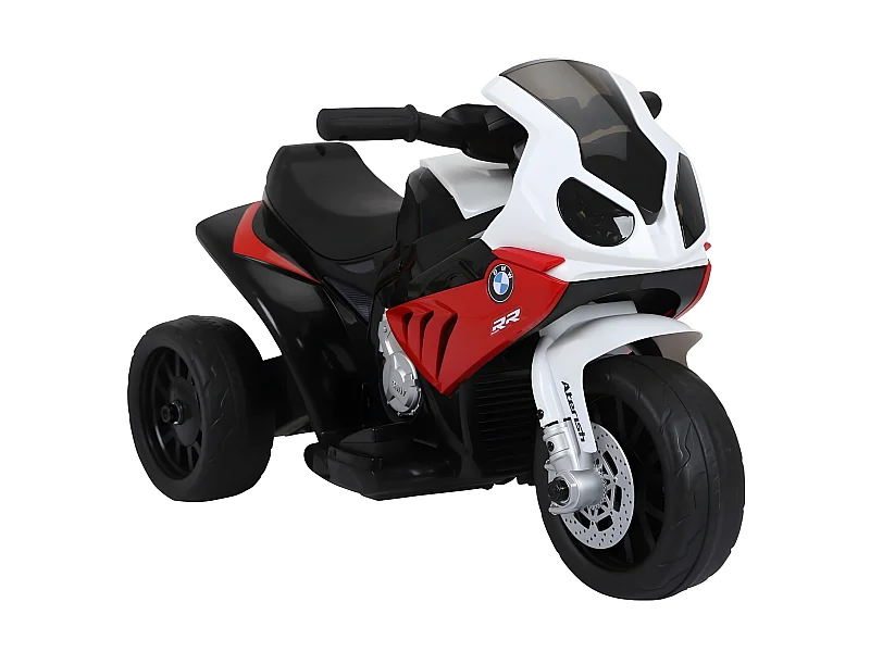 Moto Electrique BMW S1000, 25W pour Enfant, 3 Roues, Système Audio et Phares Fonctionnels