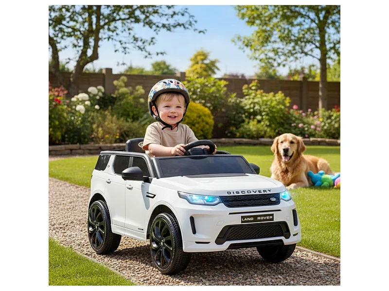 Voiture électrique SUV pour enfant Land Rover Discovery 2x 25W - marche AV/AR, Phares et Système audio