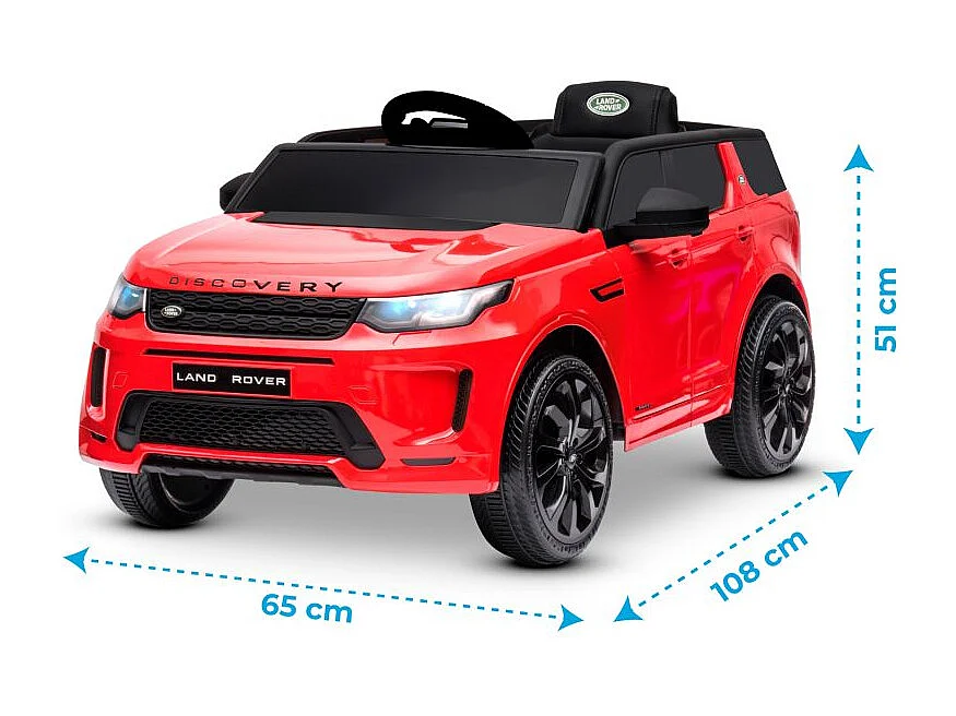 Voiture électrique SUV pour enfant Land Rover Discovery 2x 25W - marche AV/AR, Phares et Système audio