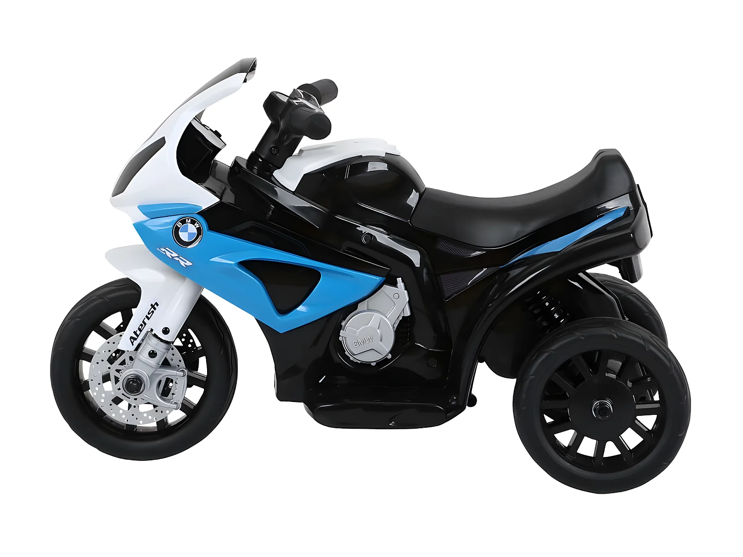 Moto Electrique BMW S1000, 25W pour Enfant, 3 Roues, Système Audio et Phares Fonctionnels