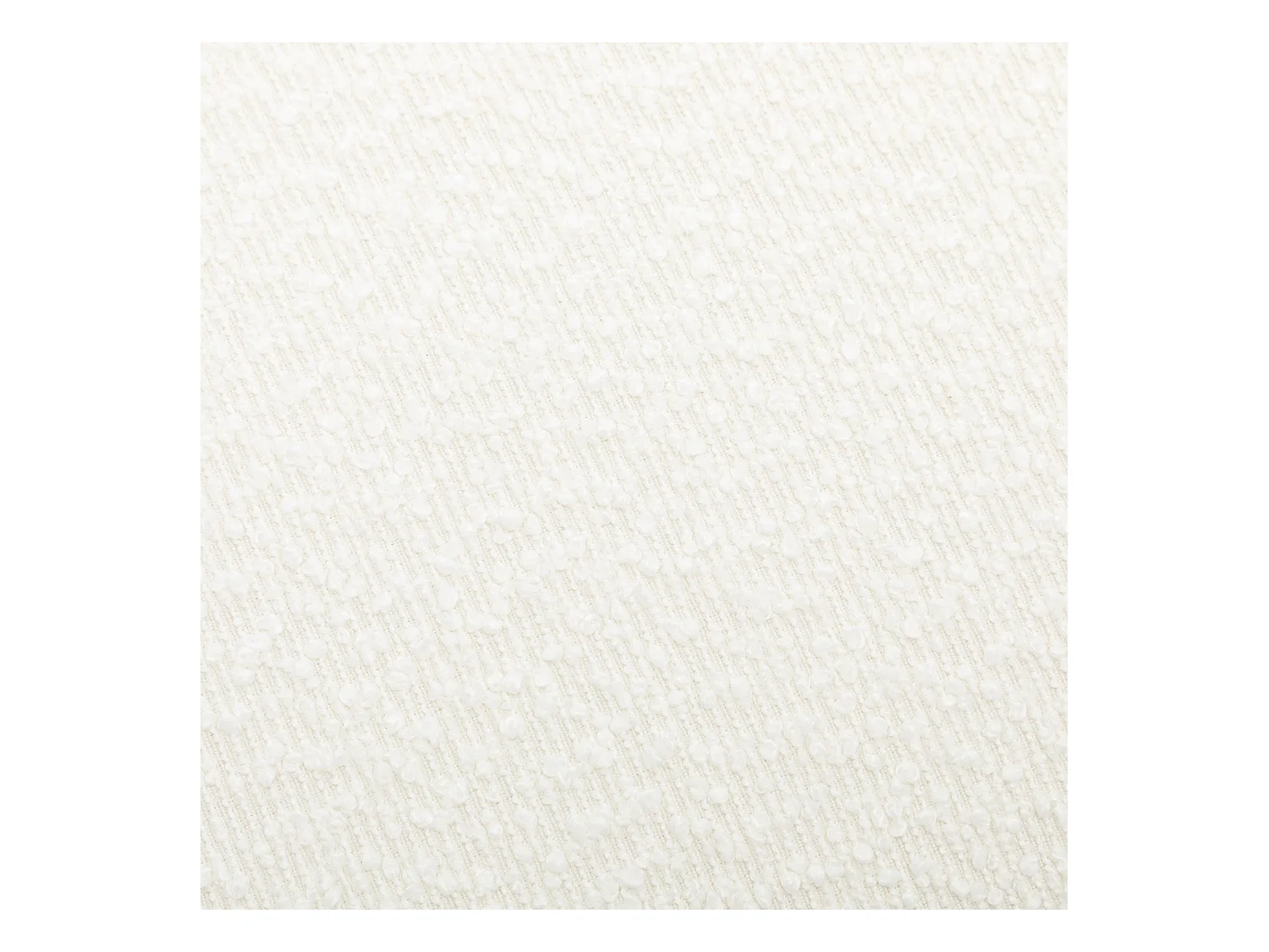 Banco pie de cama estilo borreguito crema