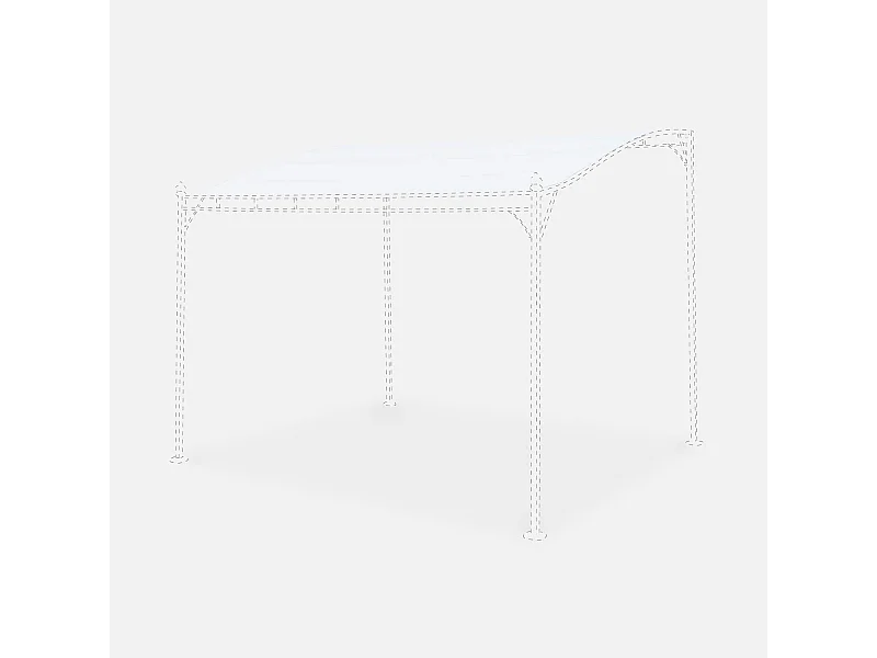 Copertura per pergola 3x2,5m, ecrù