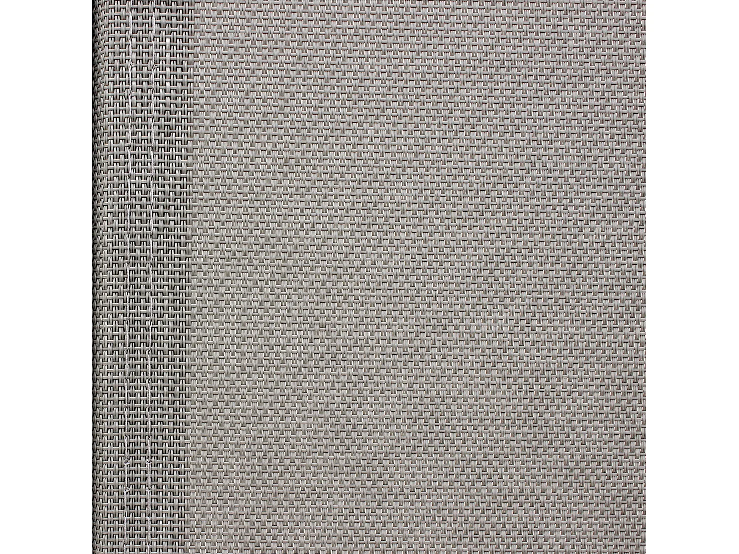 Set di 2 poltrone da giardino in alluminio e textilene, bianco