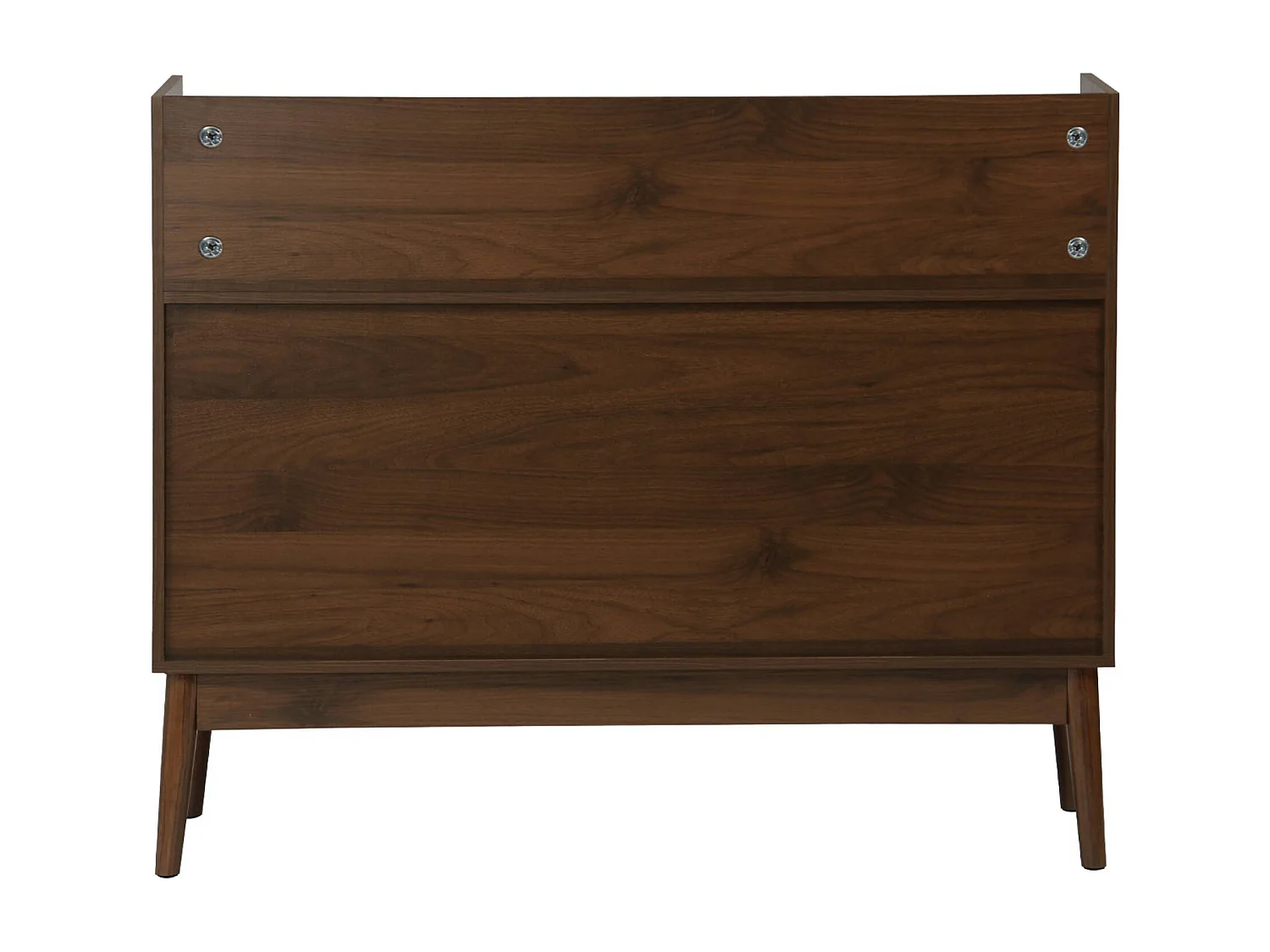 Muebles de vinilo vintage con decoración de madera oscura, 100cm