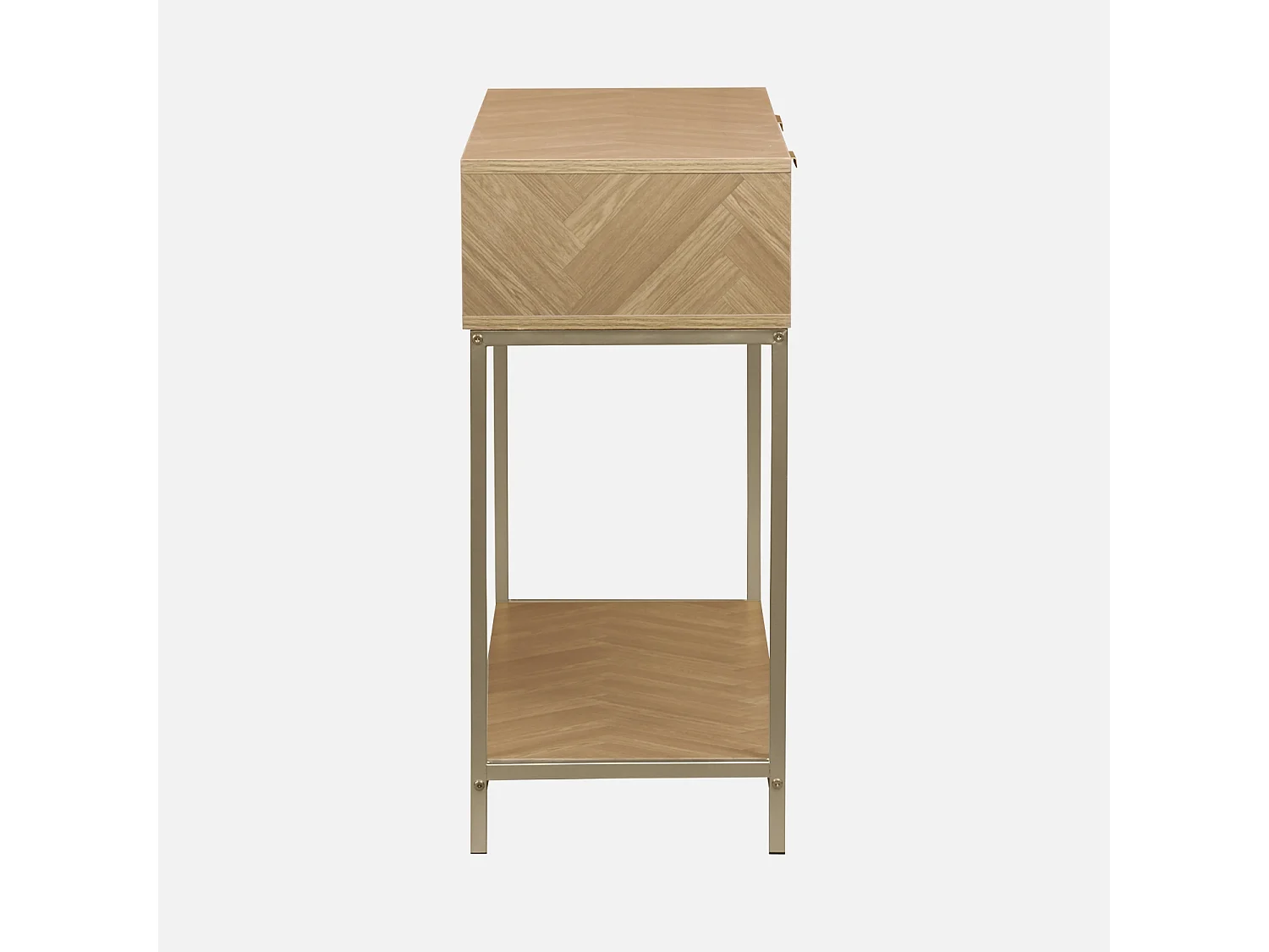 Console. Budapest. deux tiroirs. une étagère. L 110 x l 35 x H 75cm