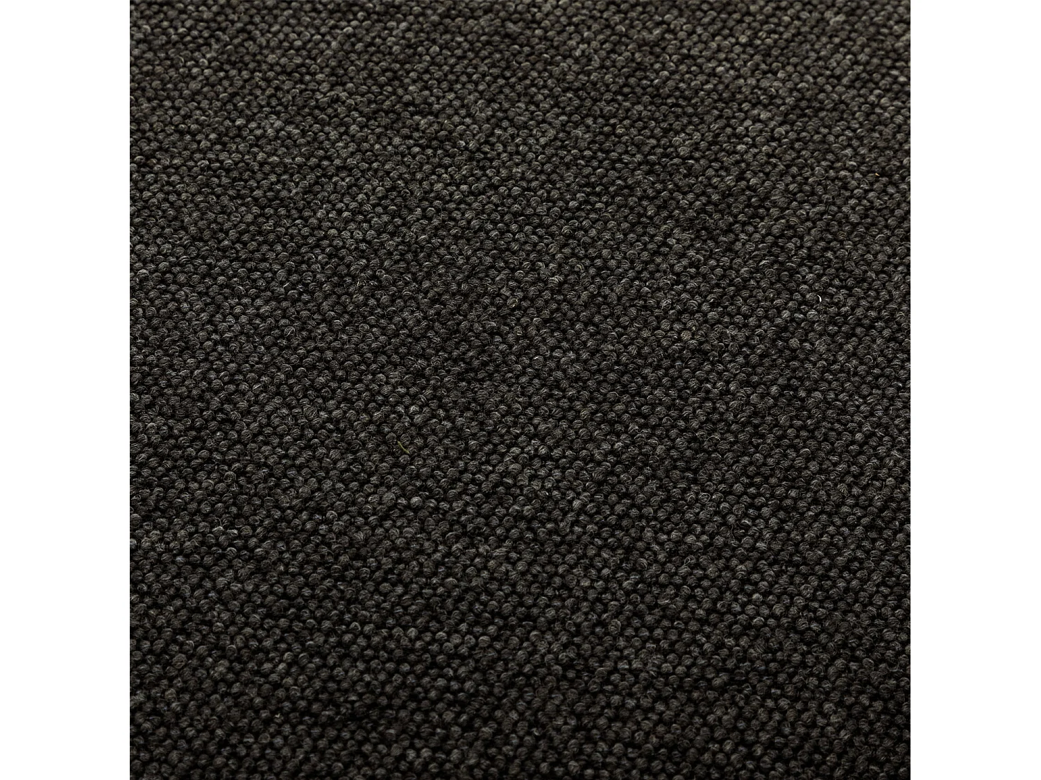 Puff de tela con almacenaje gris