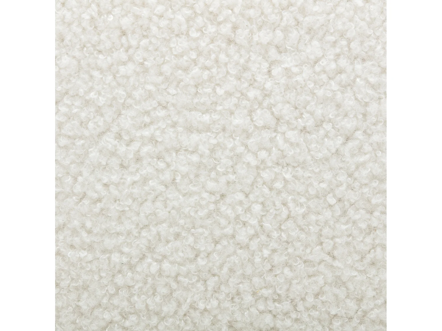 Poltrona scandinava per bambini in legno di hevea e tessuto bouclé,