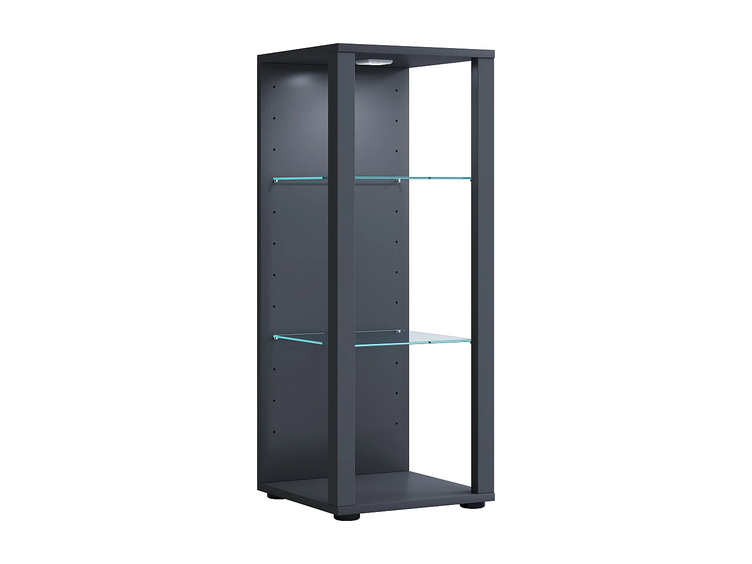 Standing cabinet Glasol Anthracite H. 90 x W. 35 x D. 35 cm