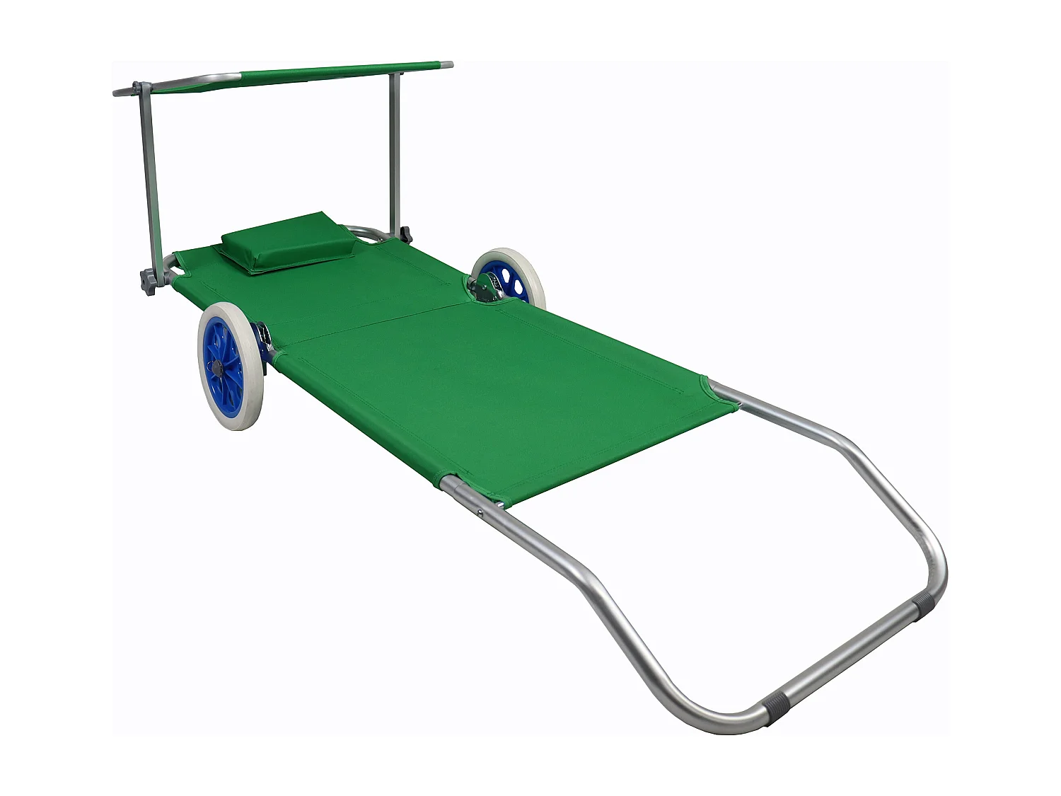 Sun lounger Dach Green Ca. L. 165 x H. 16 x W. 65 cm