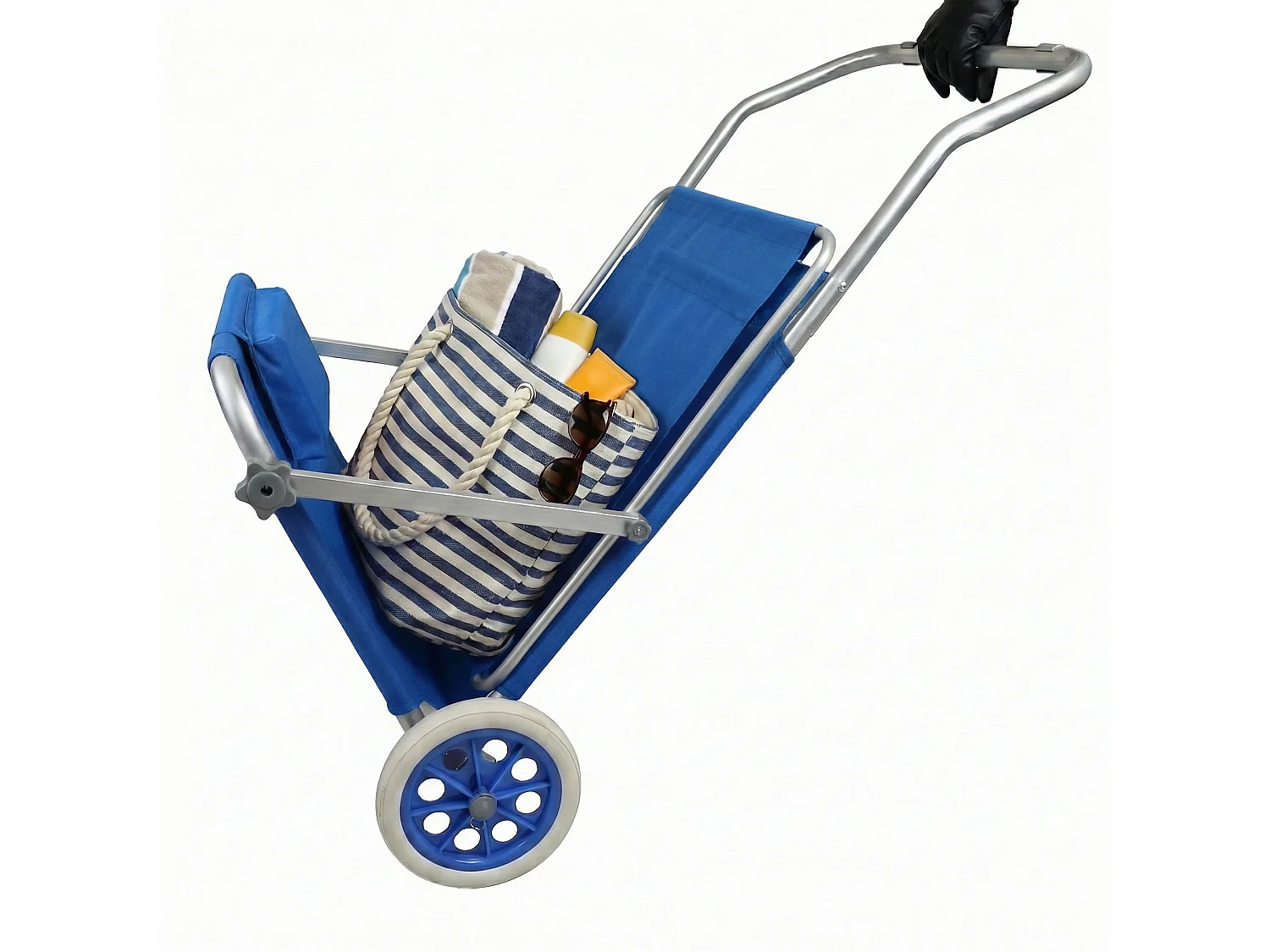 Sun lounger Dach Blue Ca. L. 165 x H. 16 x W. 65 cm