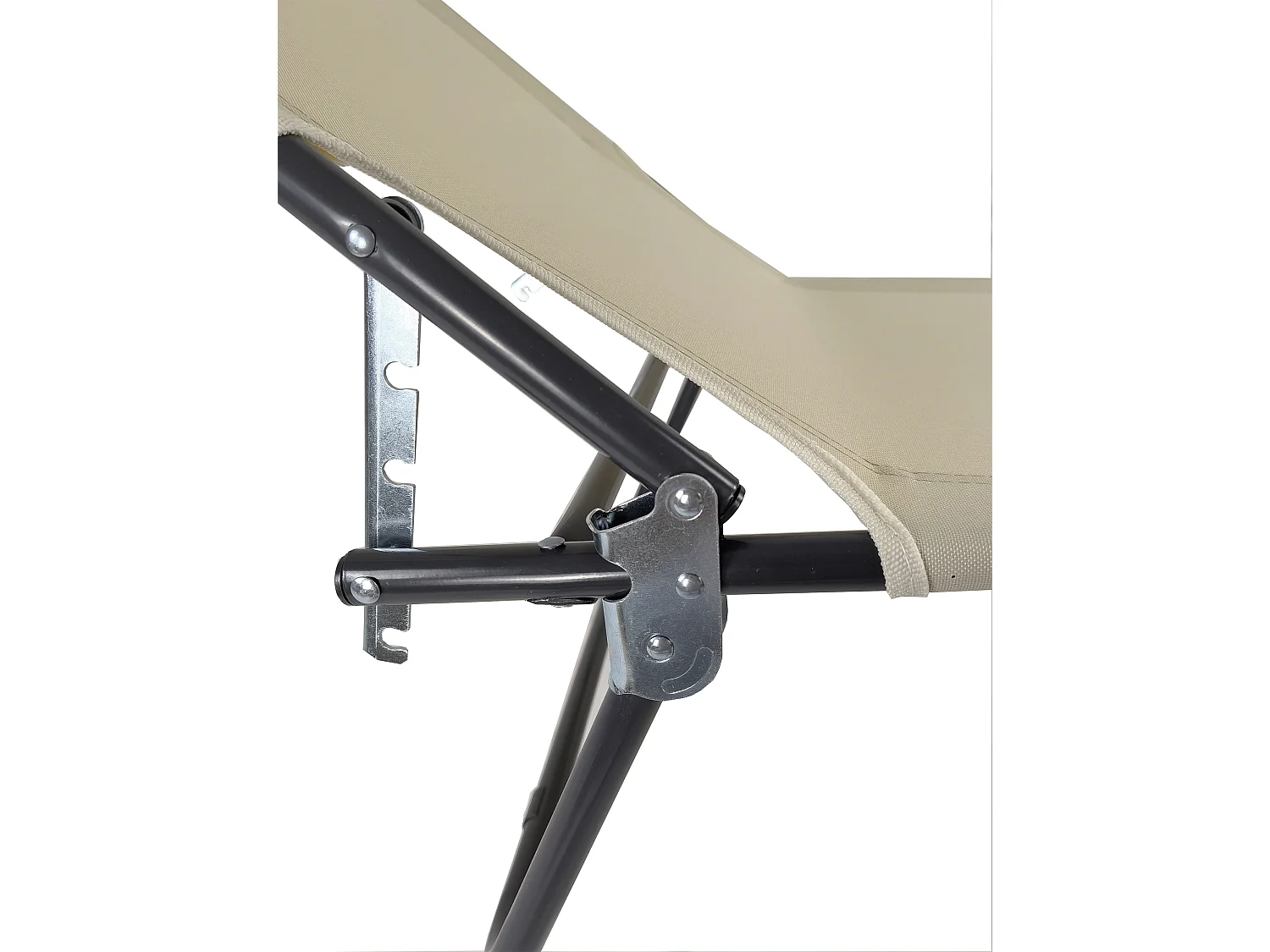 Sun lounger Dach Cream L. 185 x H. 24 x W. 55 cm