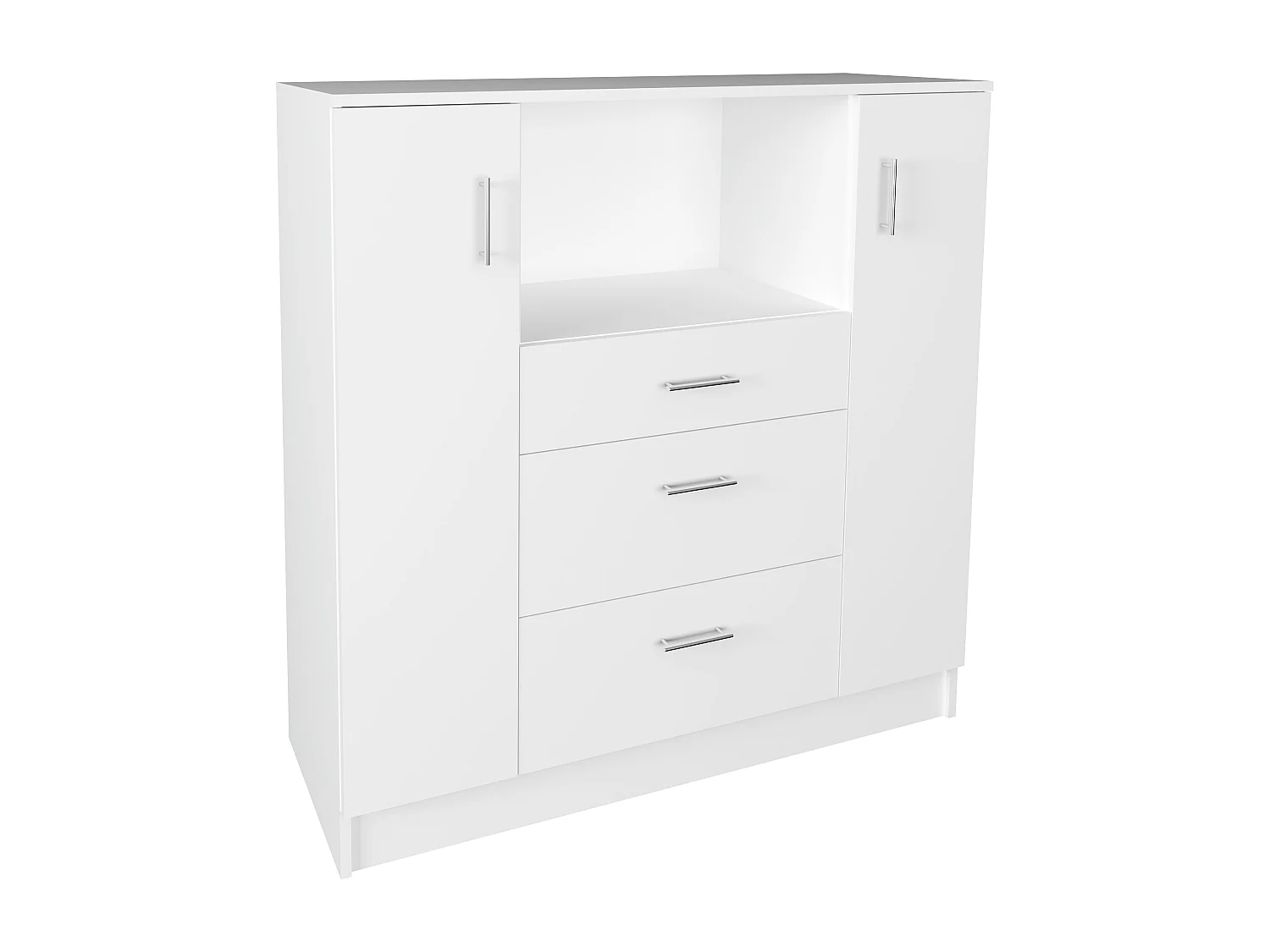 Kitchen furniture cabinet Esilo White H. 110 x W. 109 x D. 40 cm