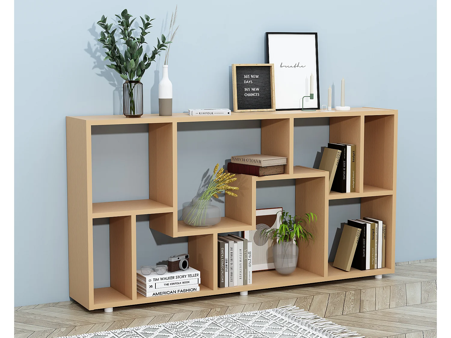 Stand Rack Lanisa Book H. 58 x W. 116 x D. 20 cm