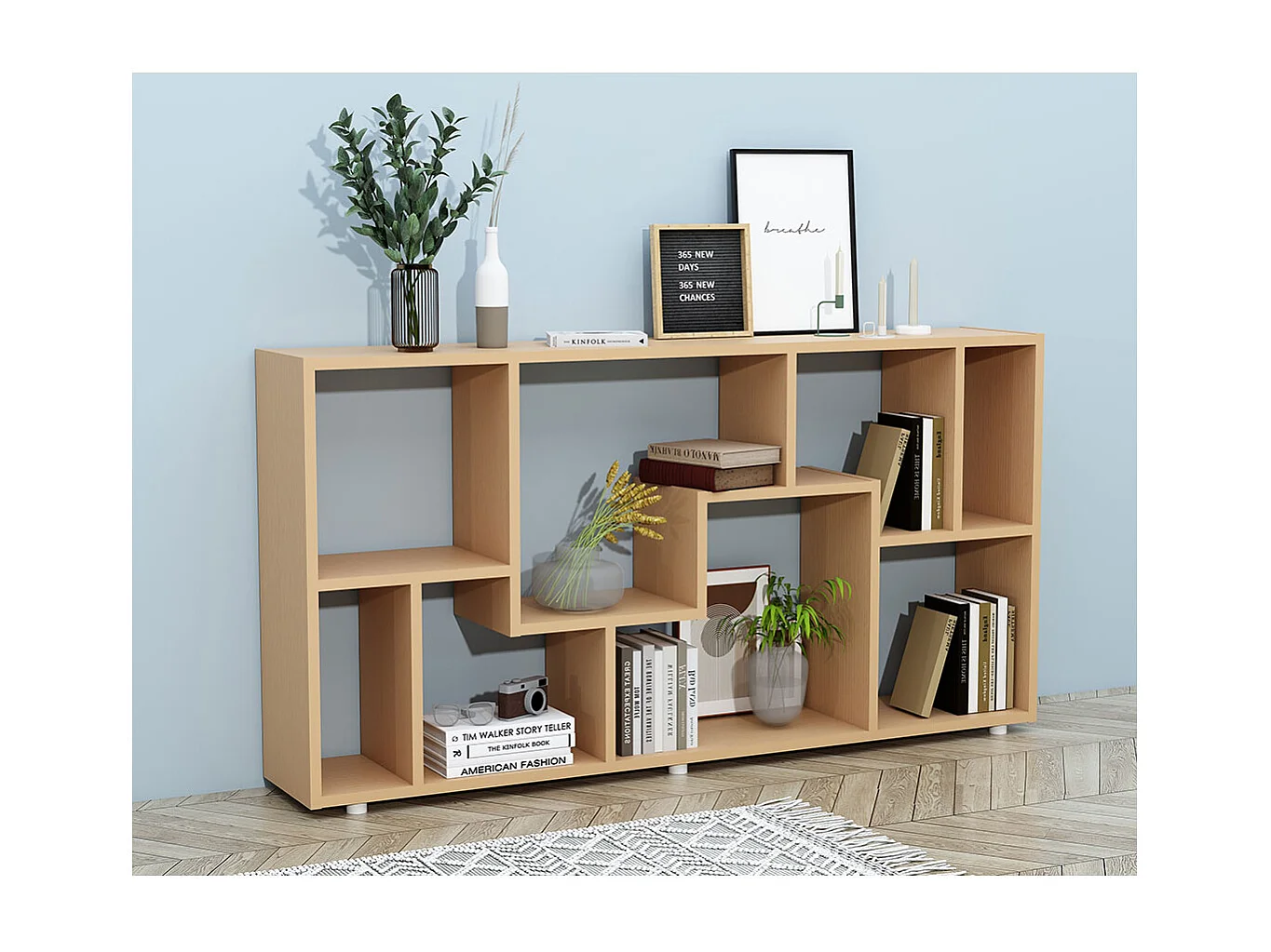 Stand Rack Lanisa Book H. 58 x W. 116 x D. 20 cm