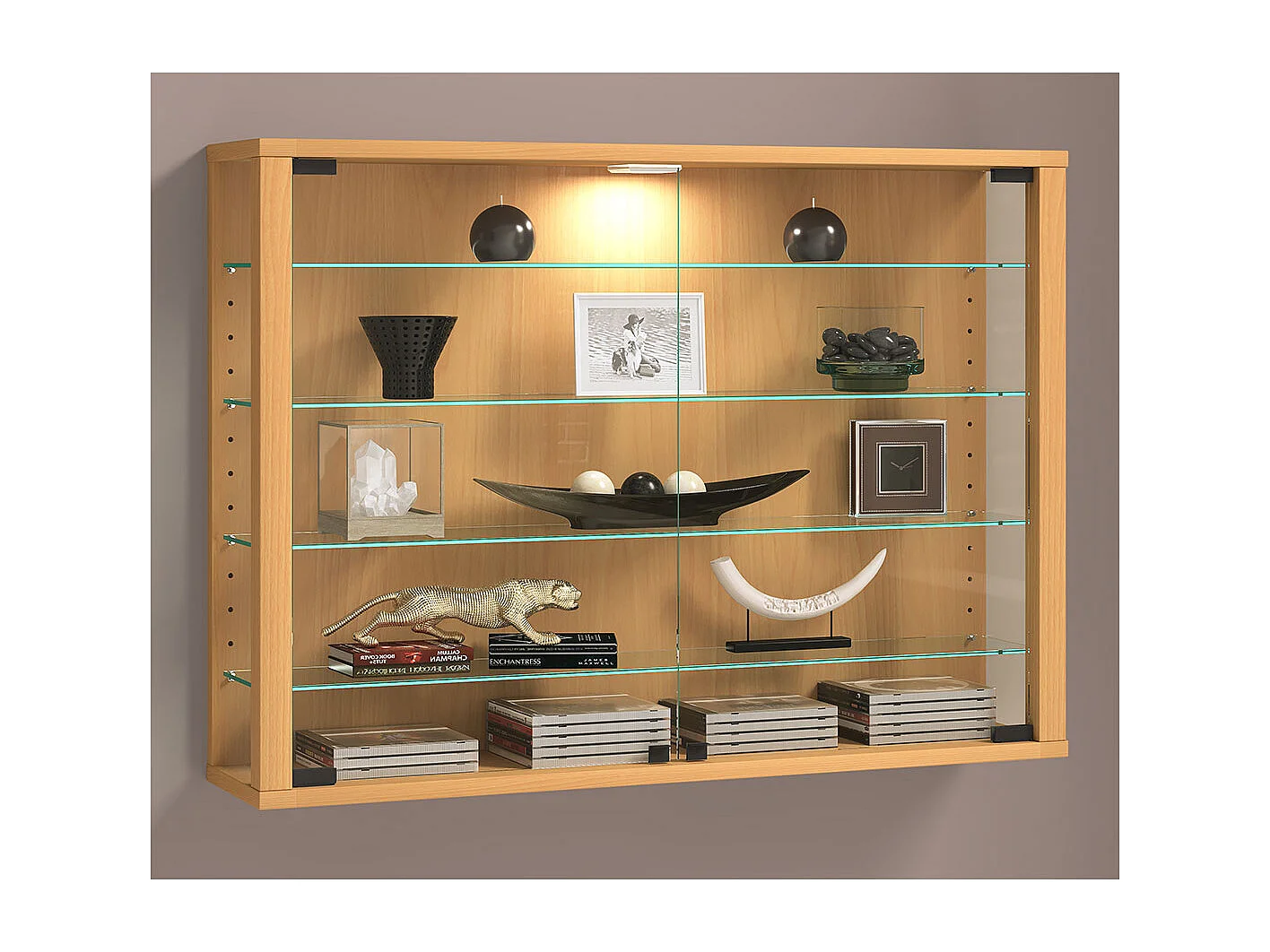 Wandvitrine Hängevitrine Glasvitrine Vitrosa L