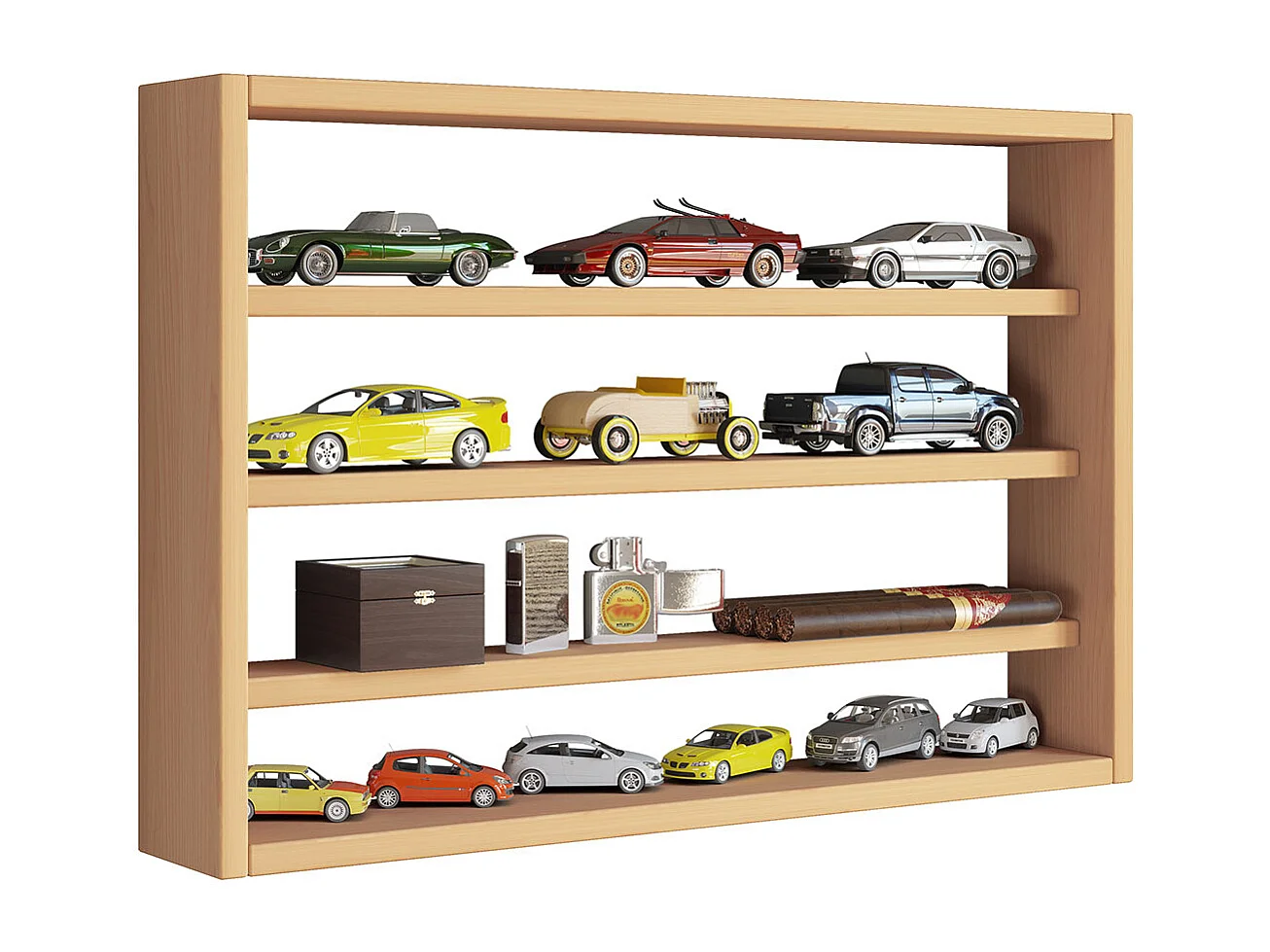 Wall display cabinet Osado Book H. 40 x W. 60 x D. 10 cm