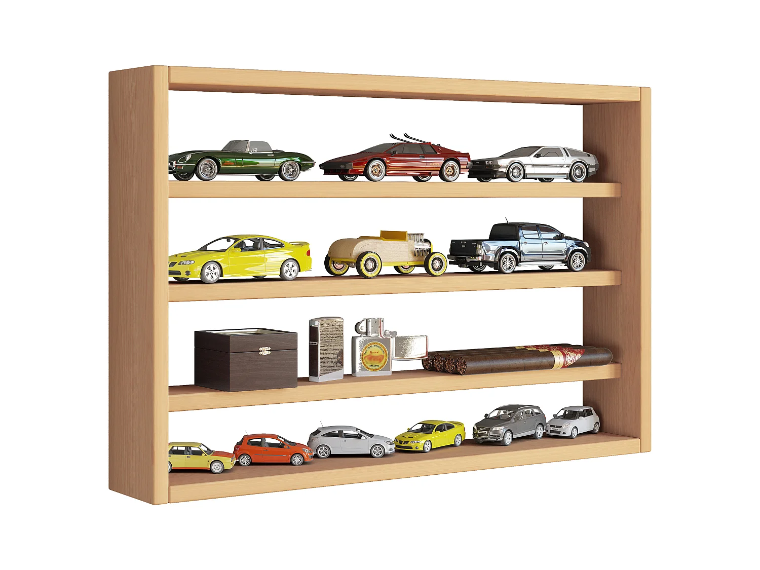Wall display cabinet Osado Book H. 40 x W. 60 x D. 10 cm