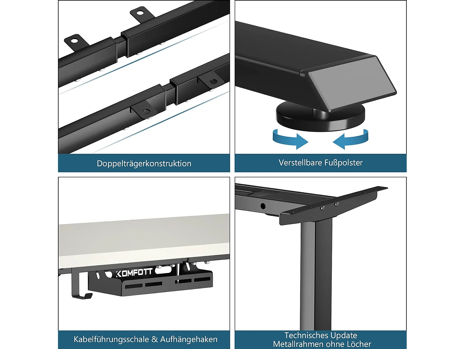 Tischgestell Stehpultgestell TI89502