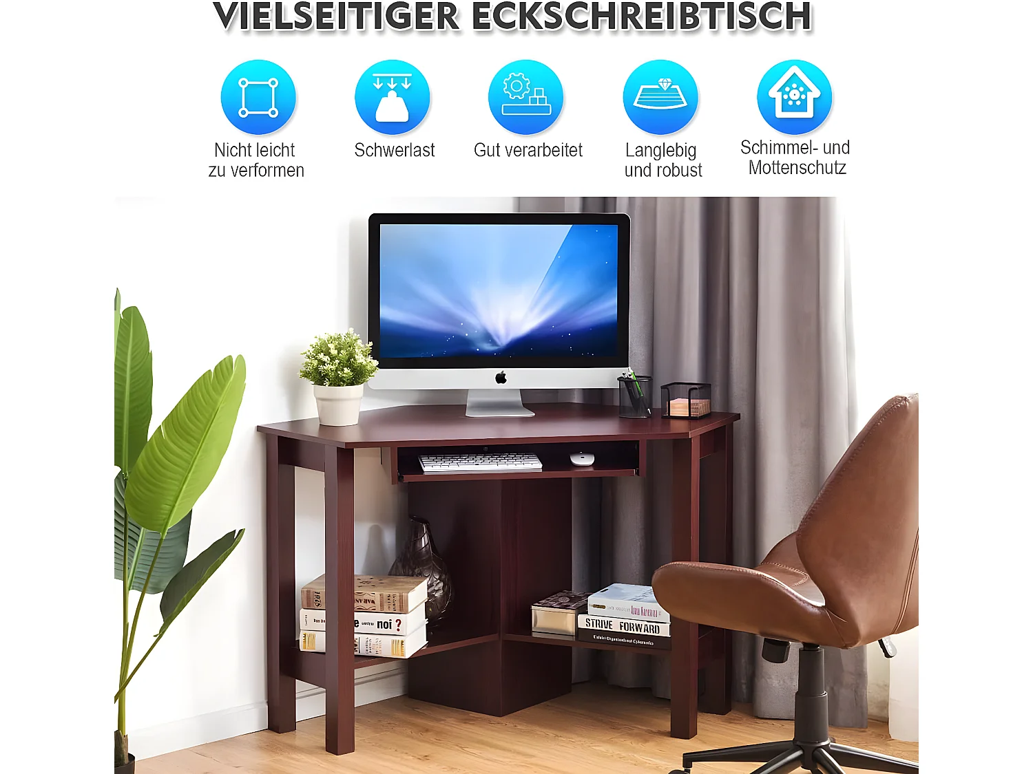 Schreibtisch Eckschreibtisch TI88342