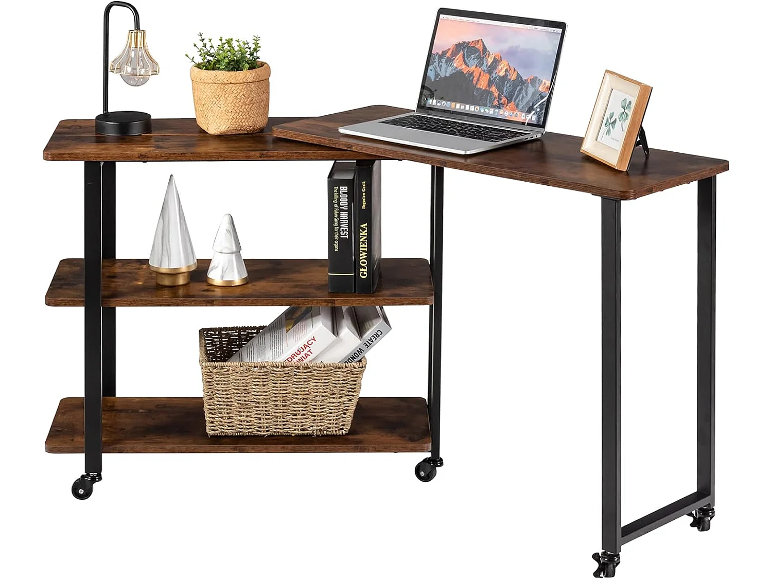 Beistelltisch mit Rollen