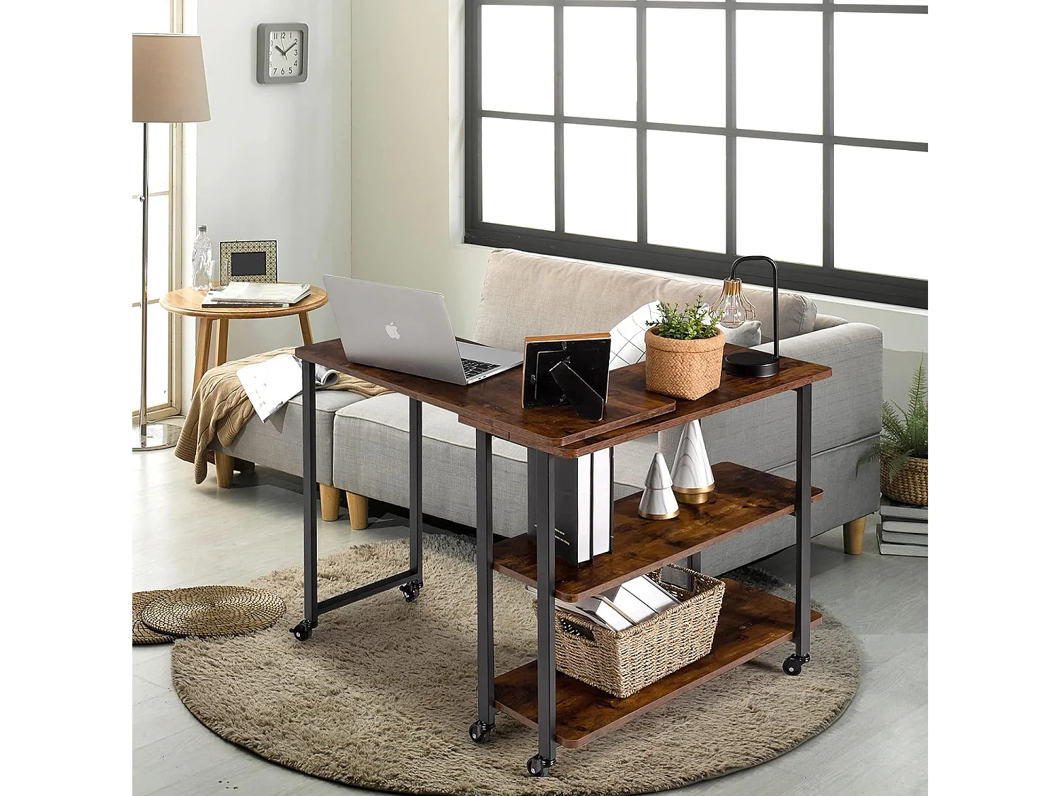 Beistelltisch mit Rollen