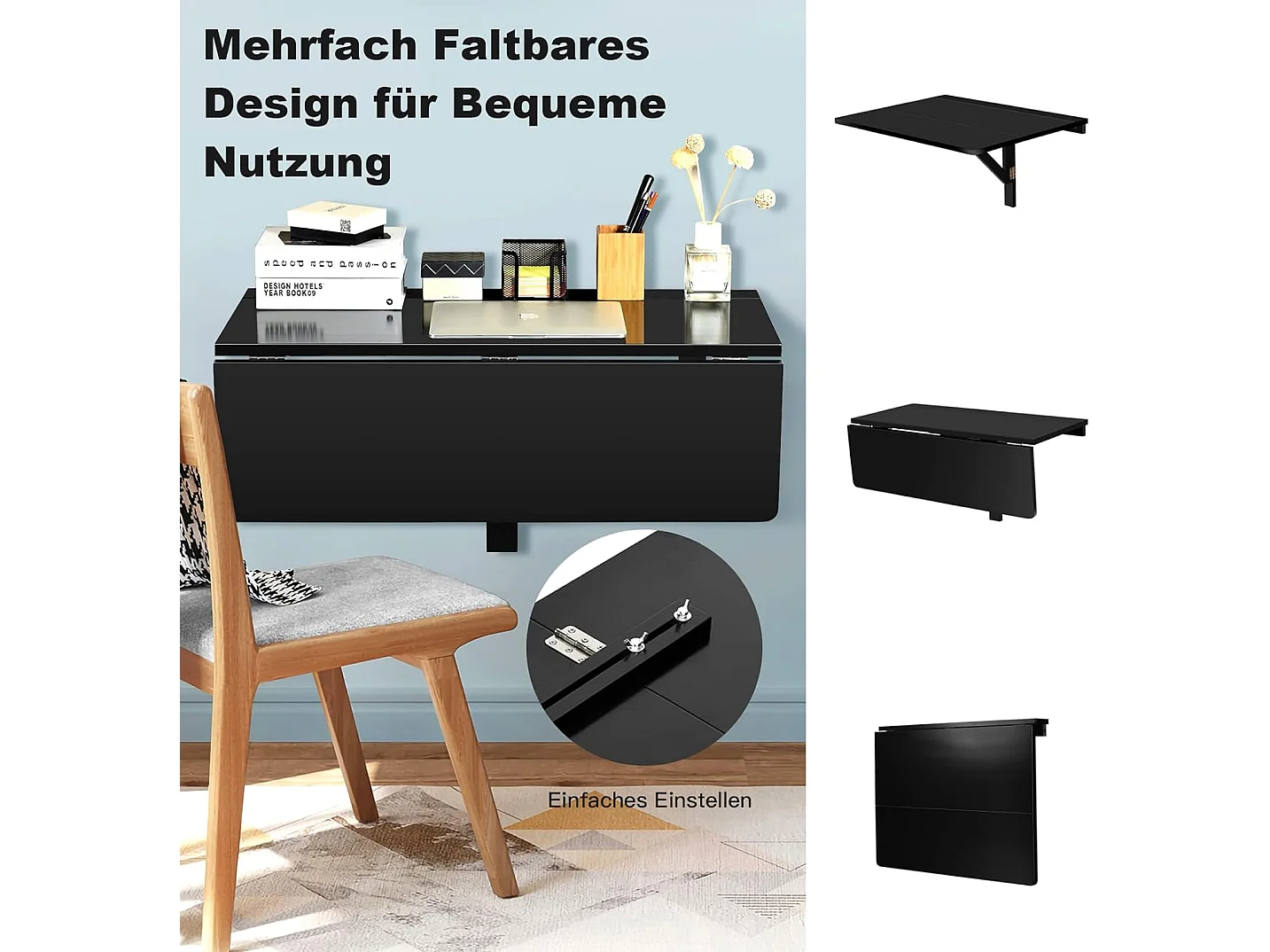 Wandmontierter Klapptisch TI87057