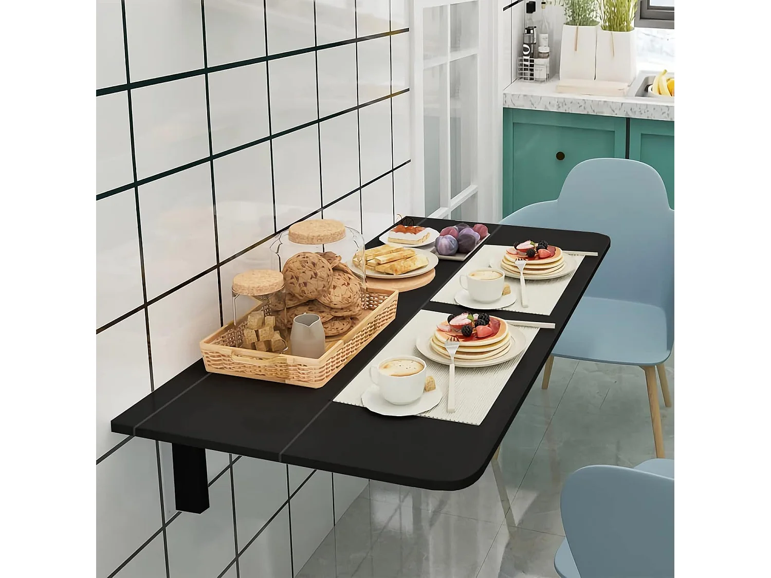 Wandmontierter Klapptisch TI87057