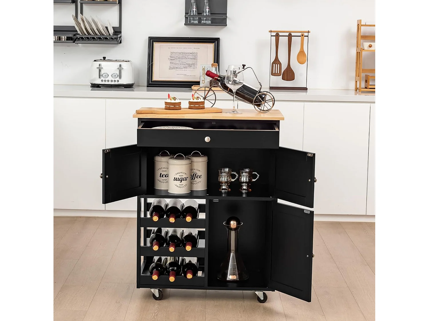 Küchenwagen Servierwagen TI89824