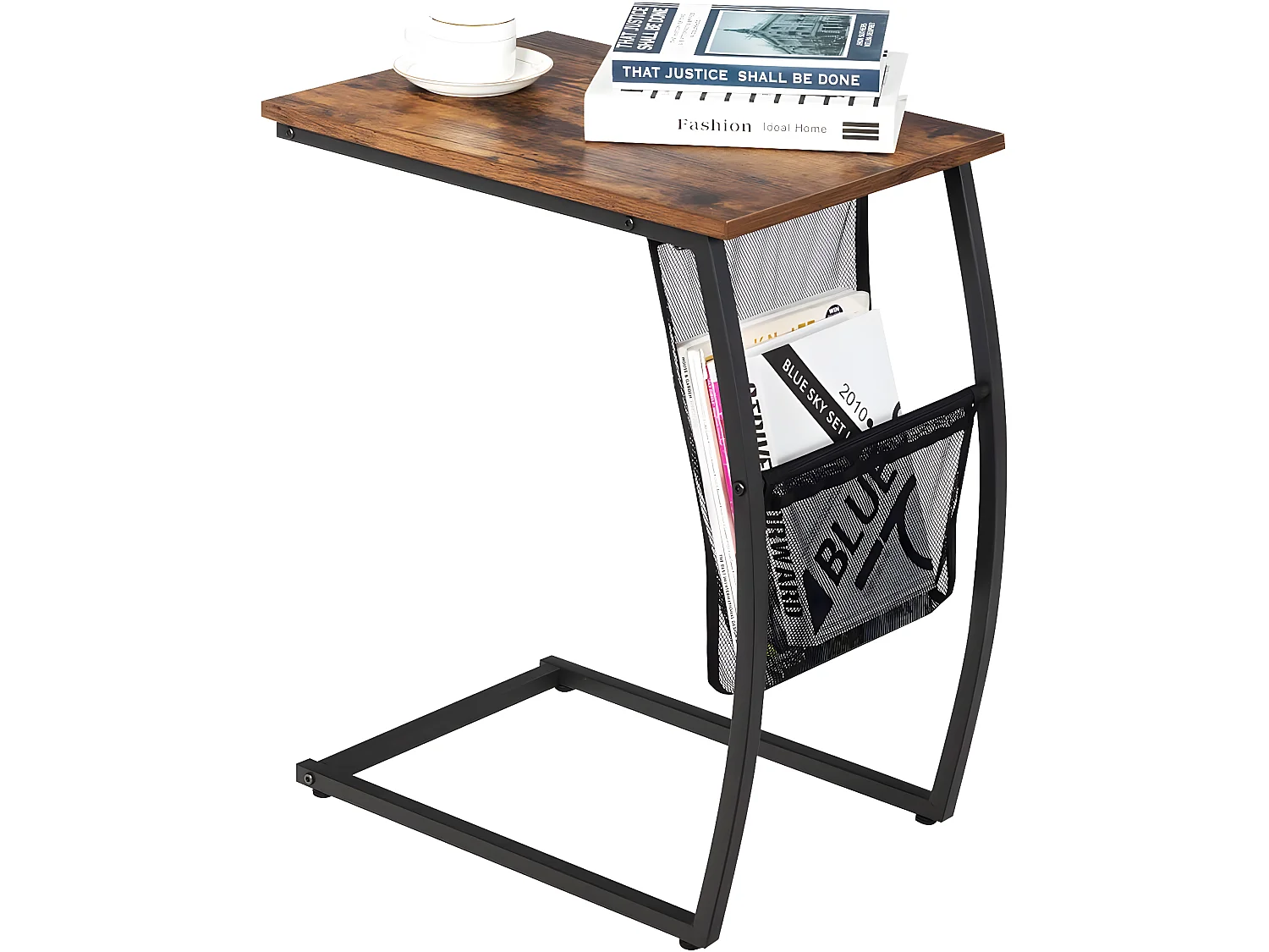 Beistelltisch Laptoptisch C-förmig