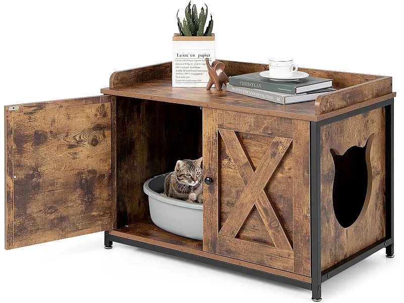 Beistelltisch mit 2 Türen