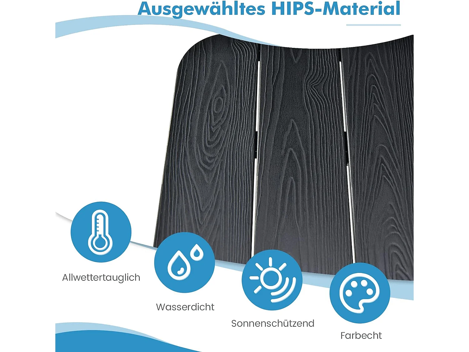 Balkontisch zum Einhängen