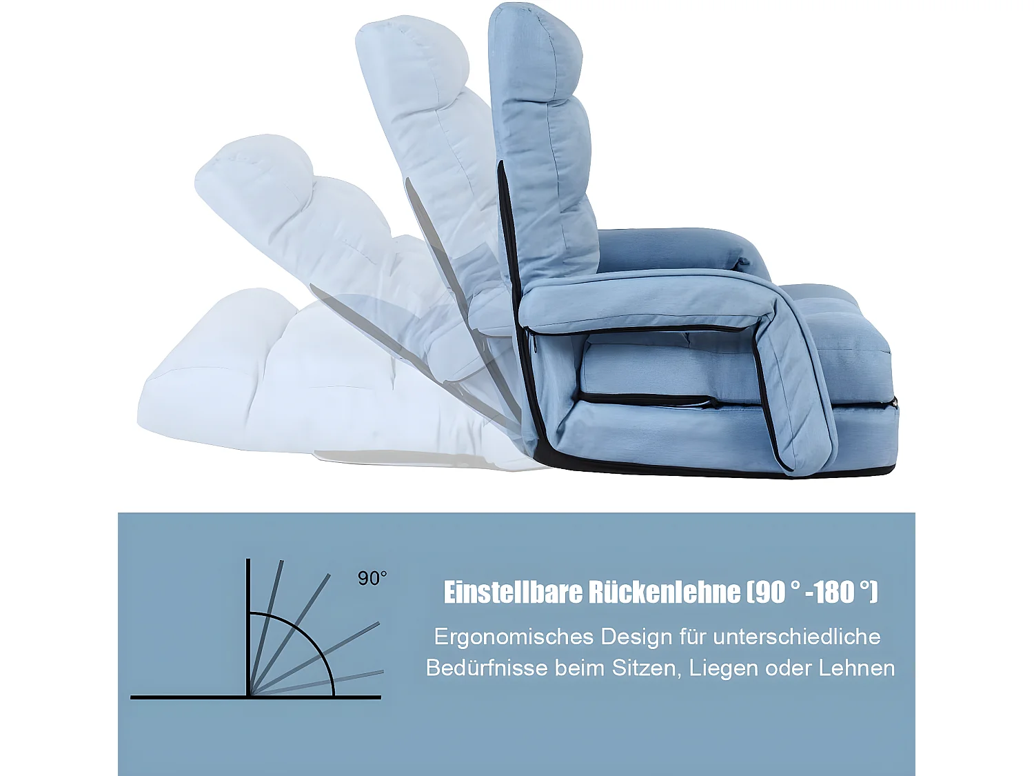 Klappsofa Bodenstuhlsofa
