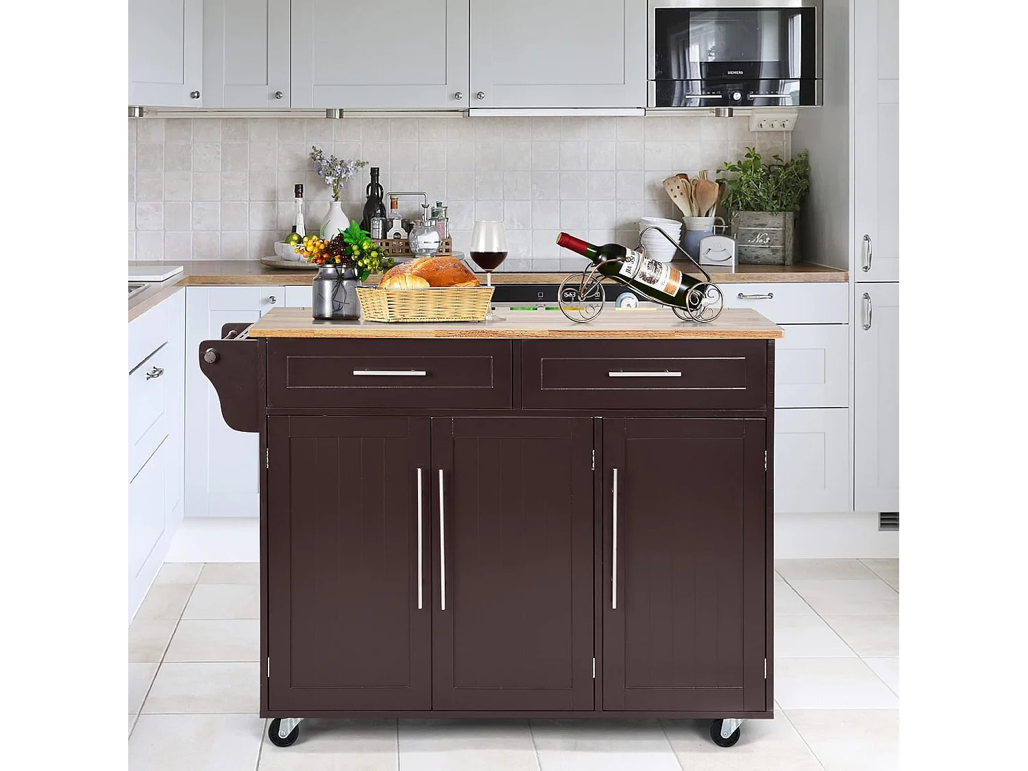 Küchenwagen auf Rollen WO76993+