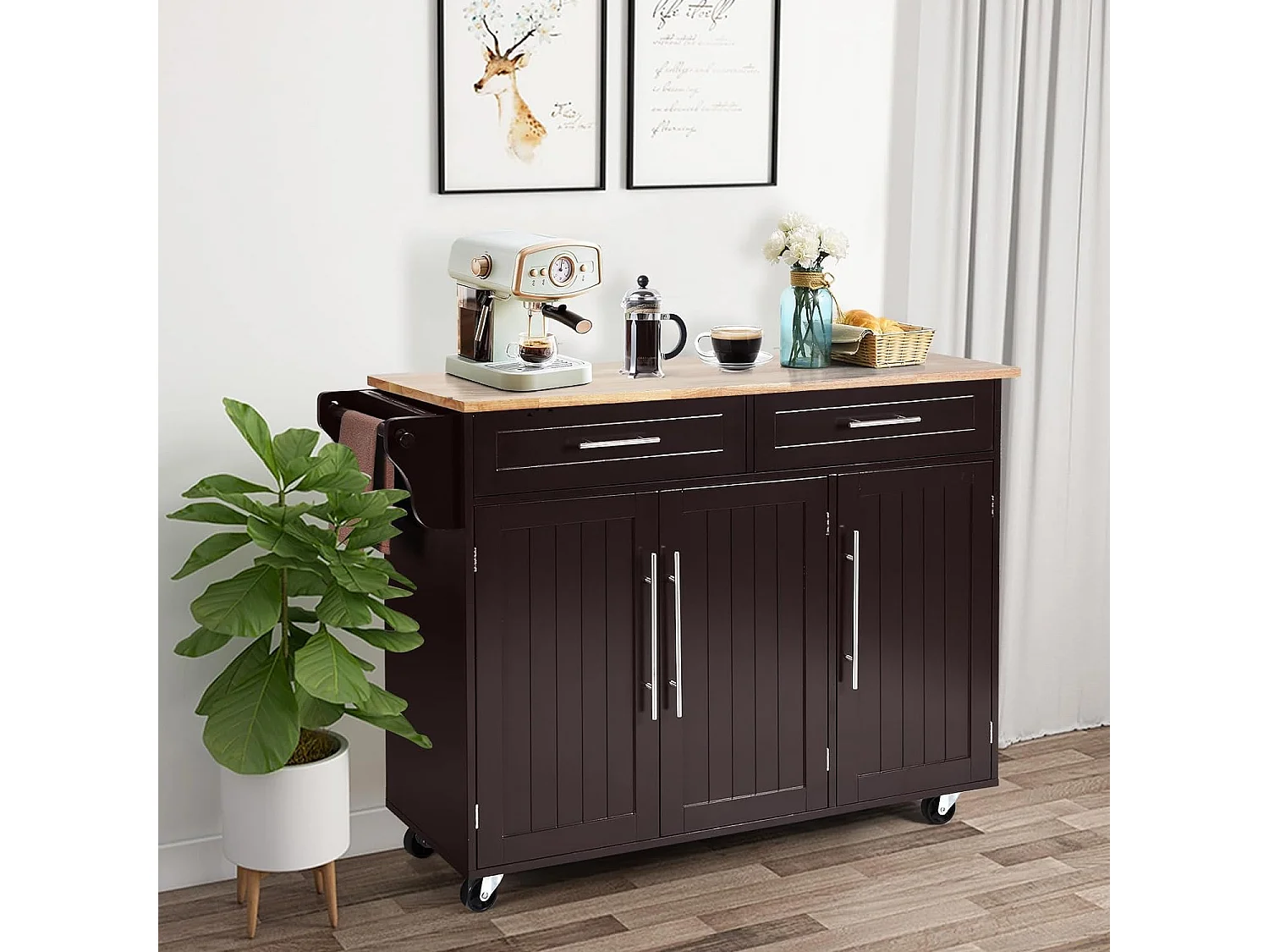 Küchenwagen auf Rollen WO76993+