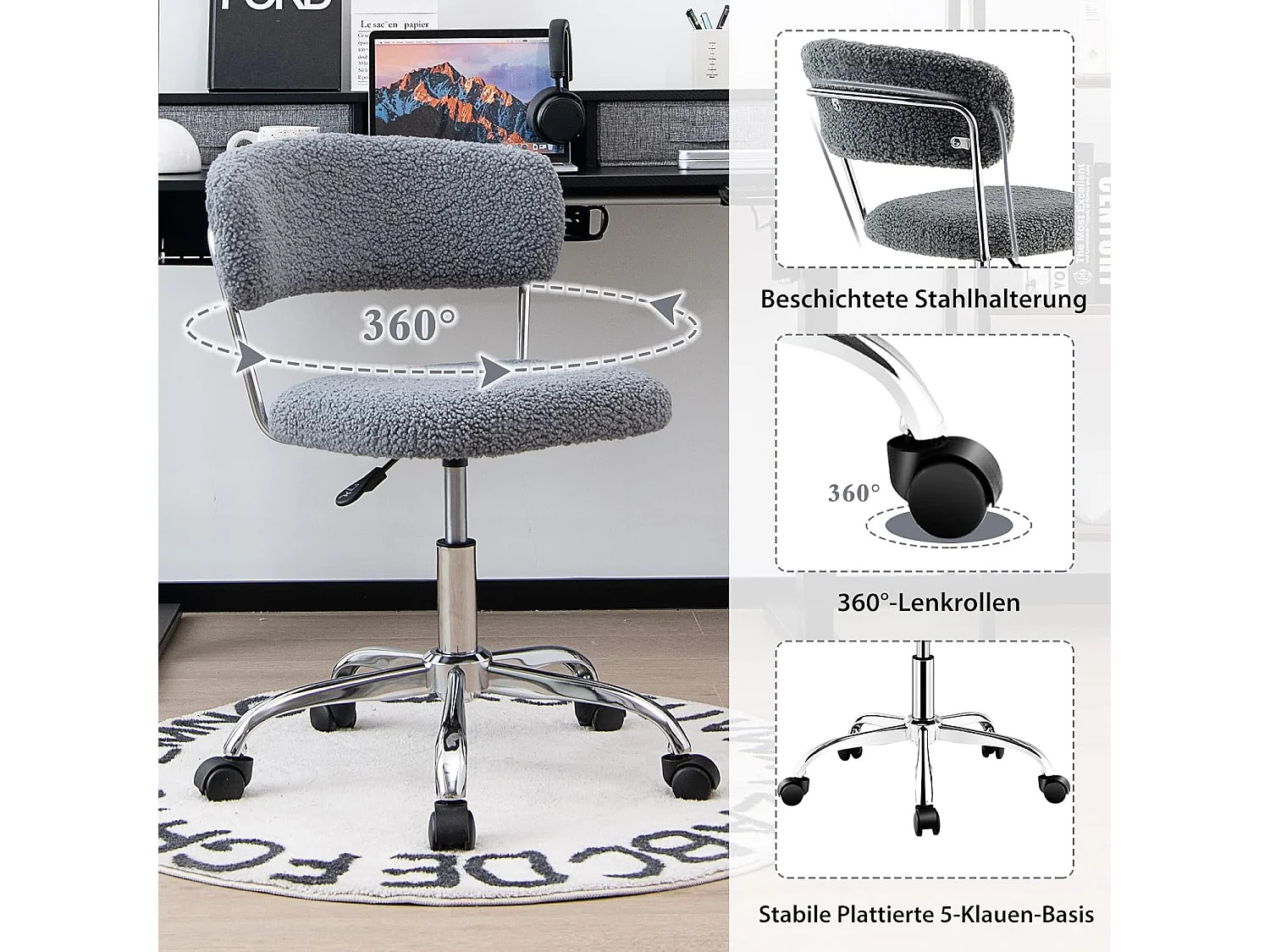Schreibtischstuhl Drehstuh