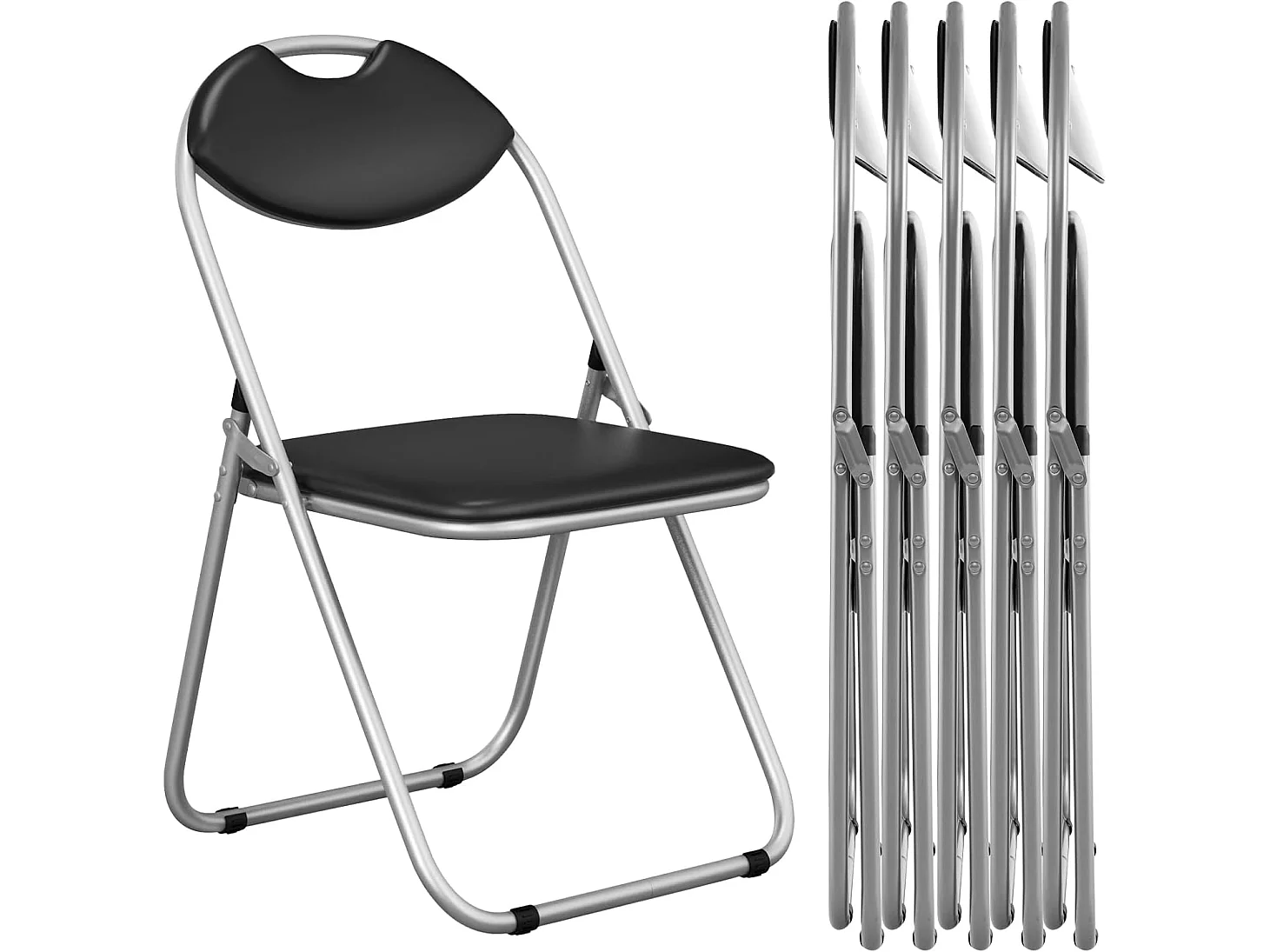 Gaststühle mit Metallrahmen (6er Set) TI76510