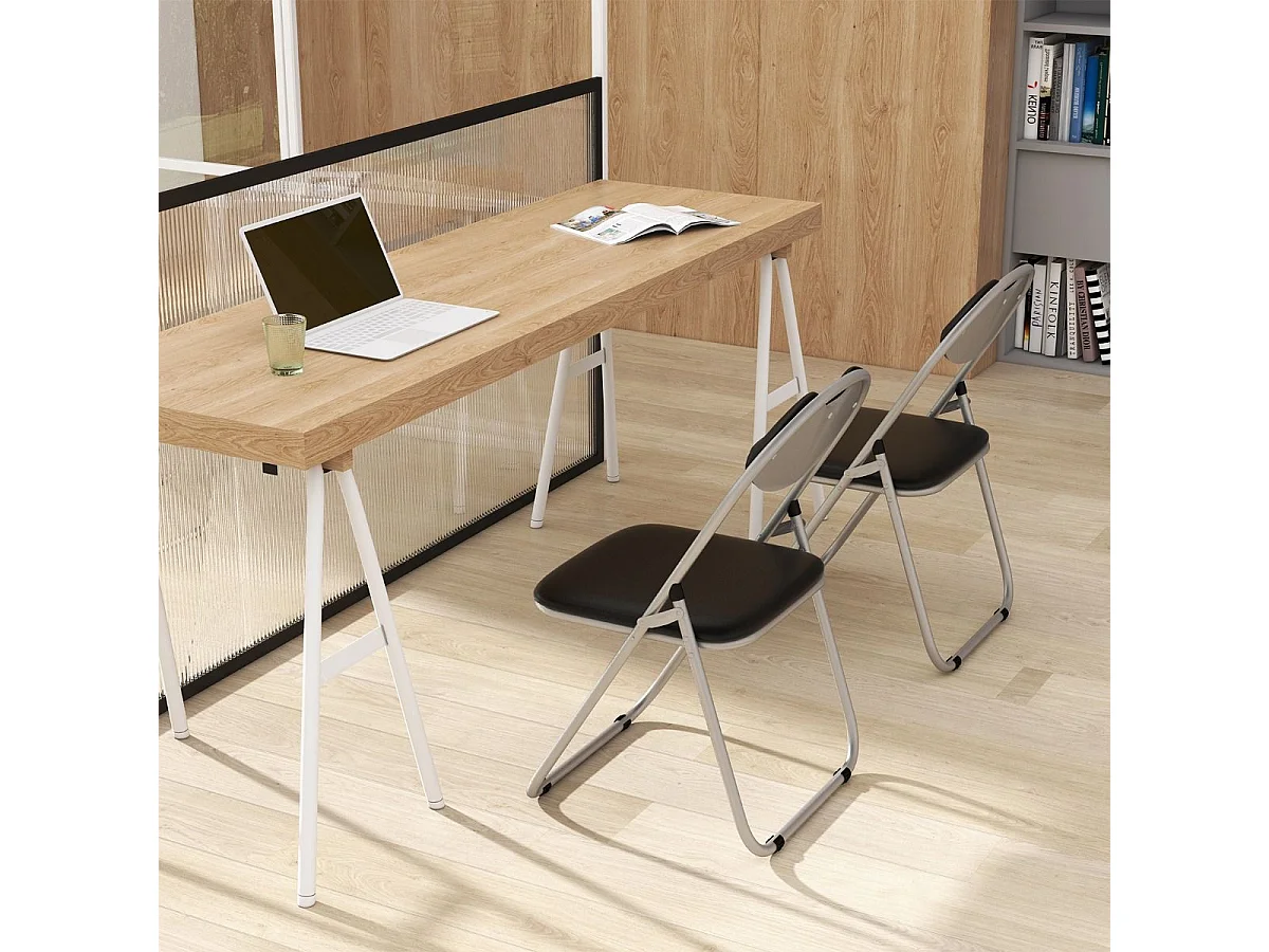 Lot de 6 chaises pliantes