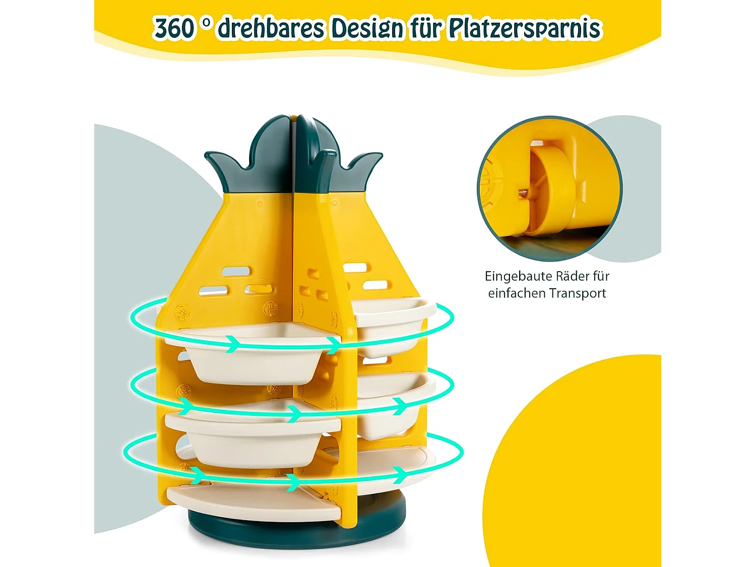 Kinder Spielzeugregal Kinderzimmerregal