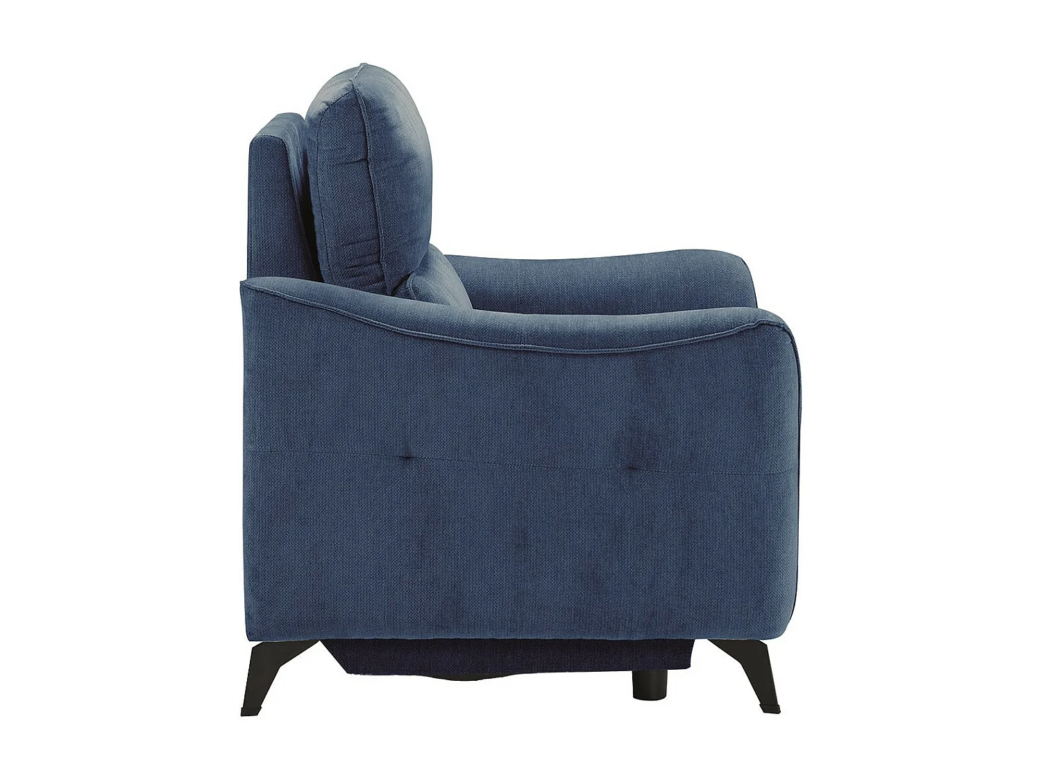 BURGOS - Fauteuil Electrique Tissu Waterproof Bleu