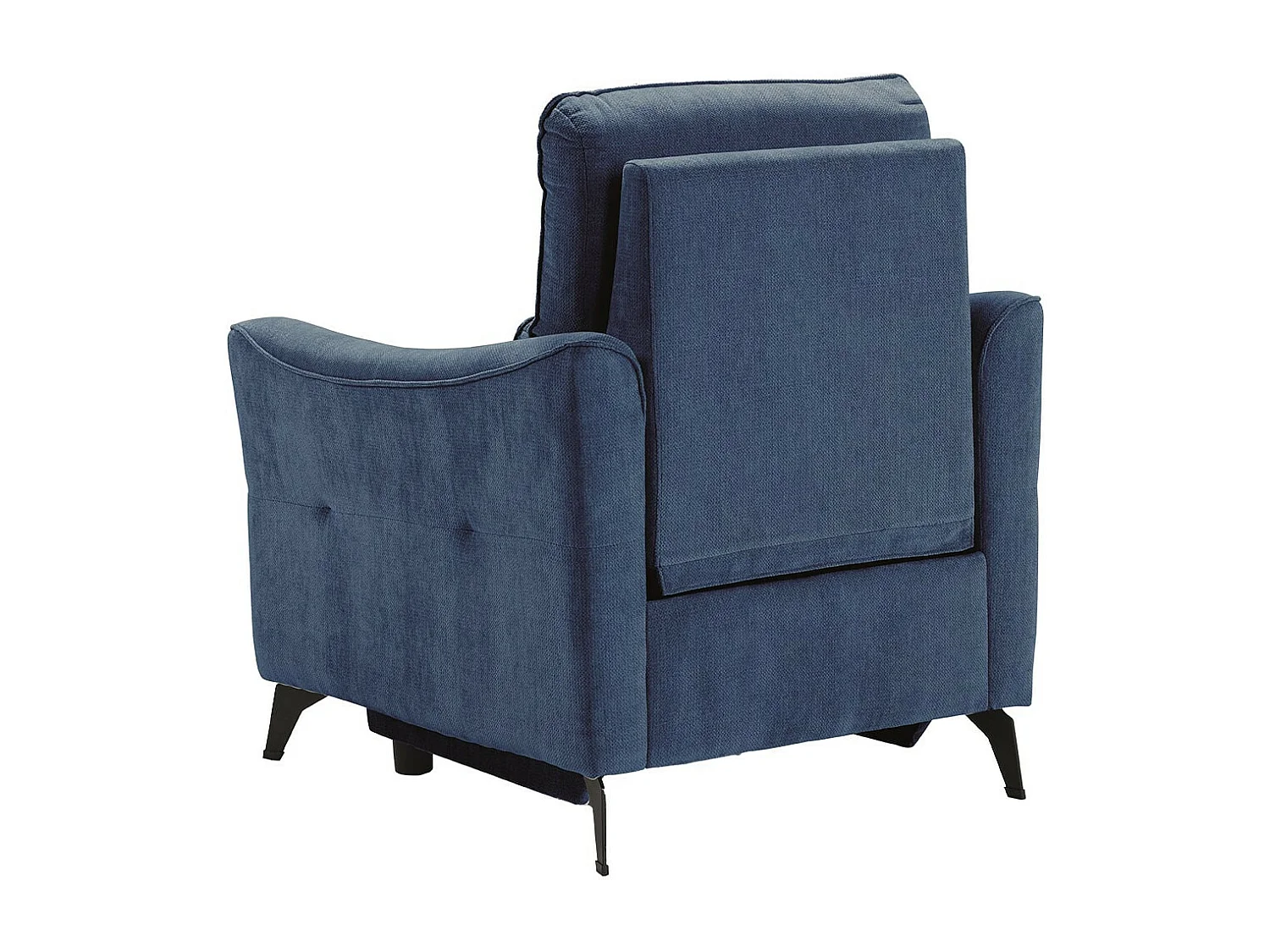 BURGOS - Fauteuil Electrique Tissu Waterproof Bleu
