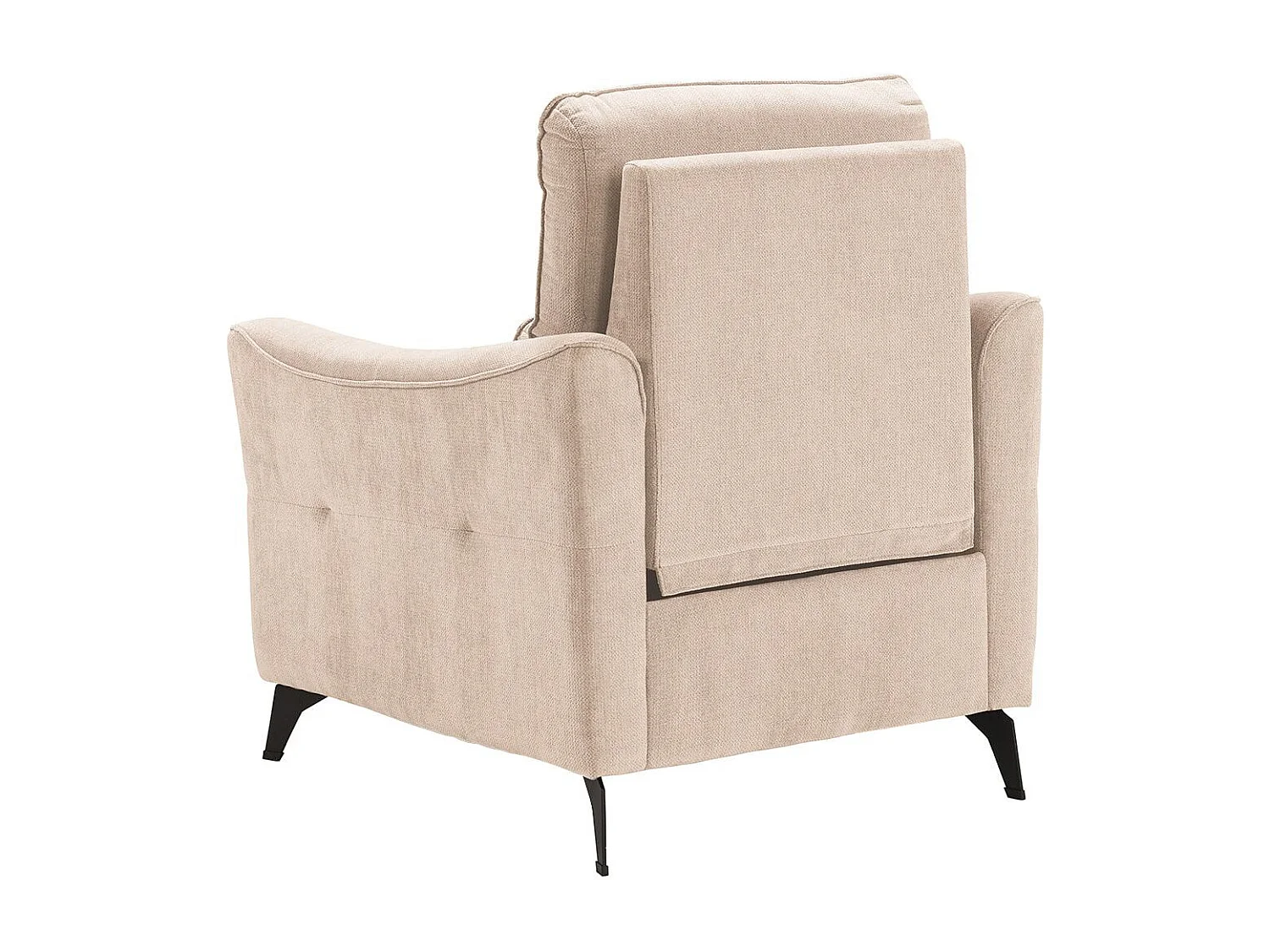 BURGOS - Fauteuil Electrique Tissu Waterproof Beige