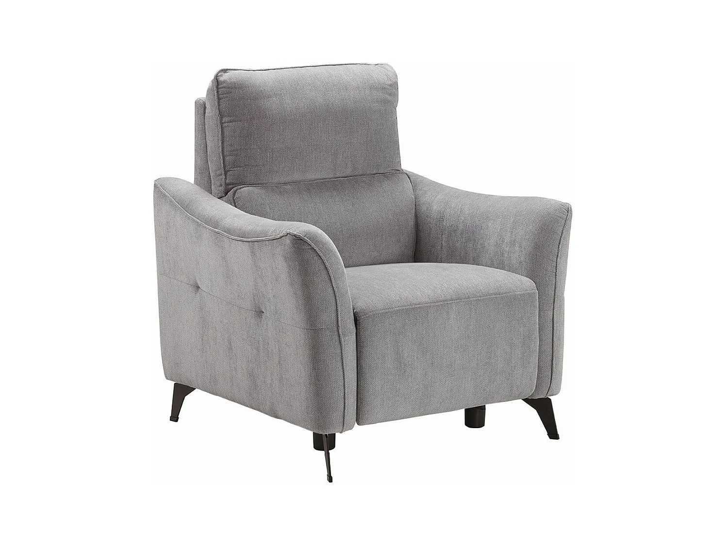Fauteuil Electrique Tissu Waterproof Gris - BURGOS