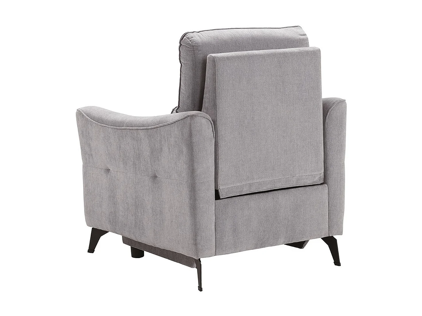 BURGOS - Fauteuil Electrique Tissu Waterproof Gris